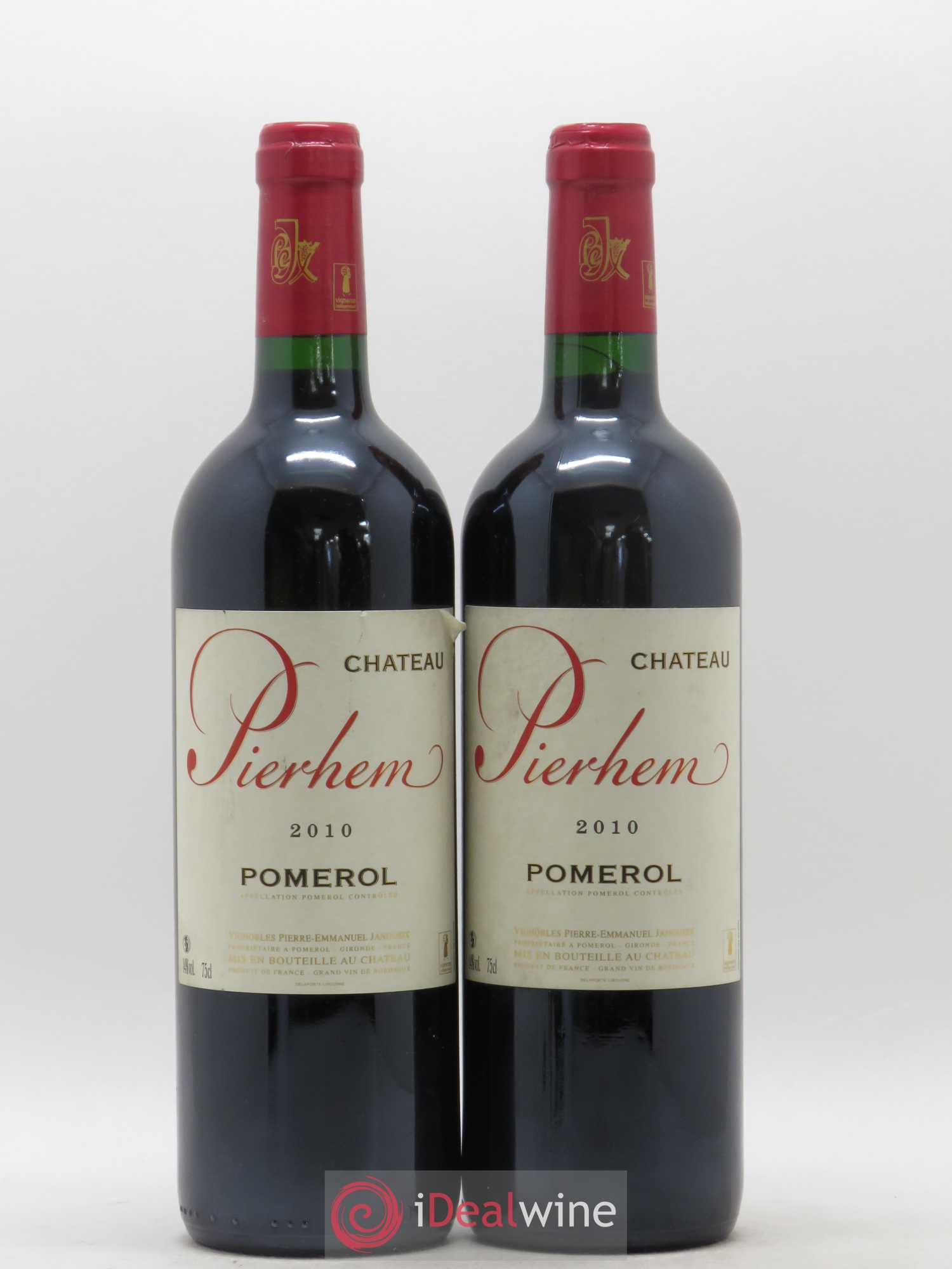 Château Pierhem 2010 - Lot de 2 bouteilles - 0