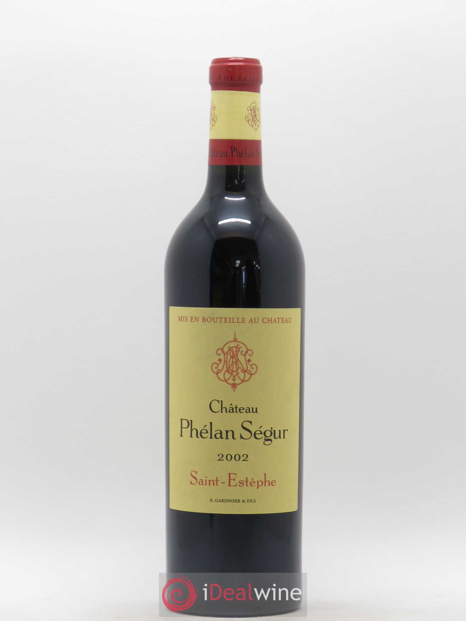 Château Phélan Ségur 2002 - Lot de 1 bouteille - 0