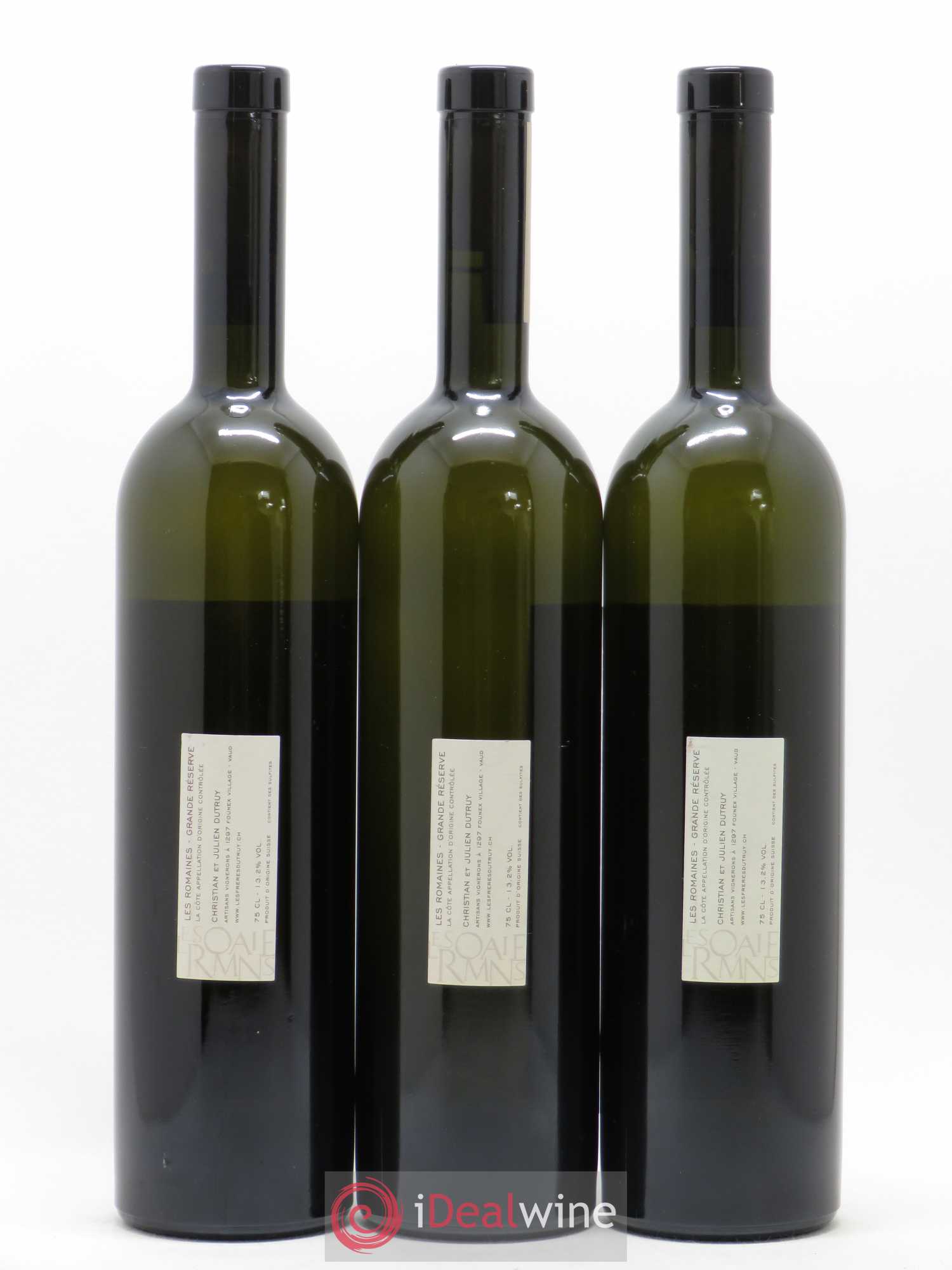 Divers Chardonnay Grande Reserve Les Romaines des Frères Dutruy 2014 - Posten von 3 Flaschen - 1