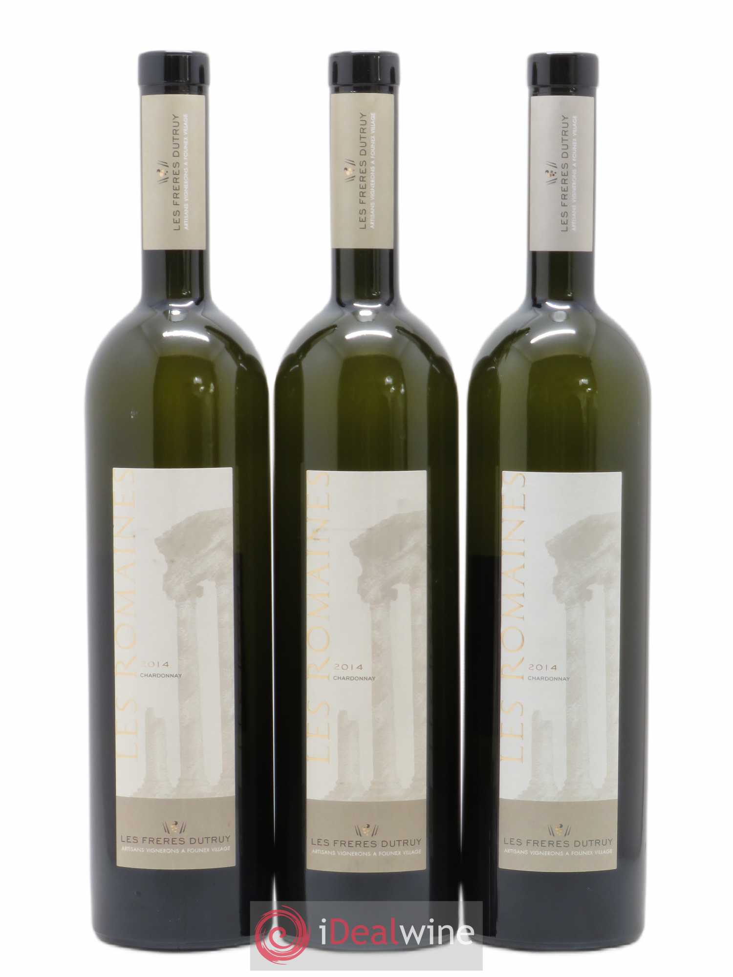 Divers Chardonnay Grande Reserve Les Romaines des Frères Dutruy 2014 - Posten von 3 Flaschen - 0