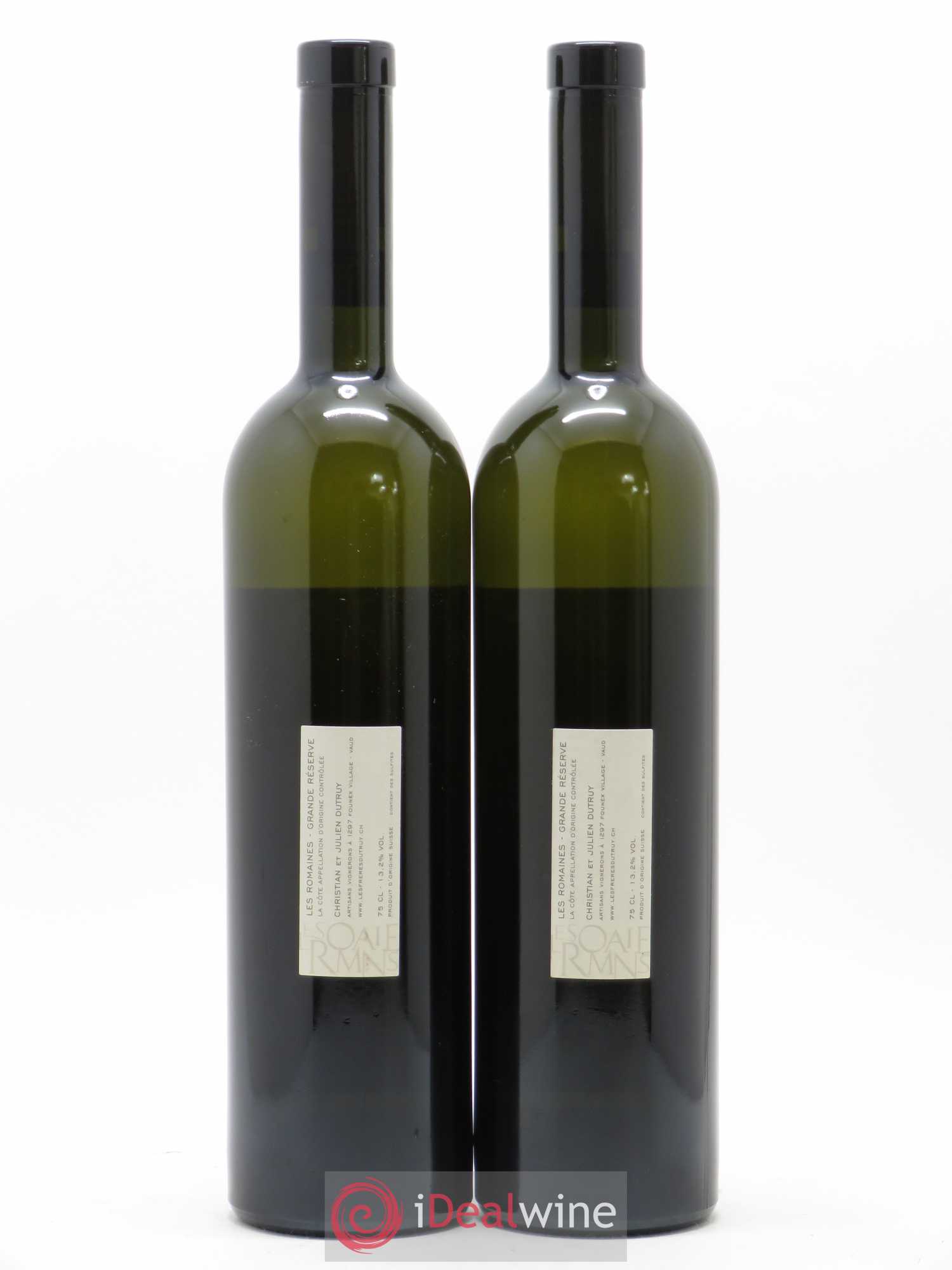 Divers Chardonnay Grande Reserve Les Romaines des Frères Dutruy (sans prix de réserve) 2014 - Posten von 2 Flaschen - 1