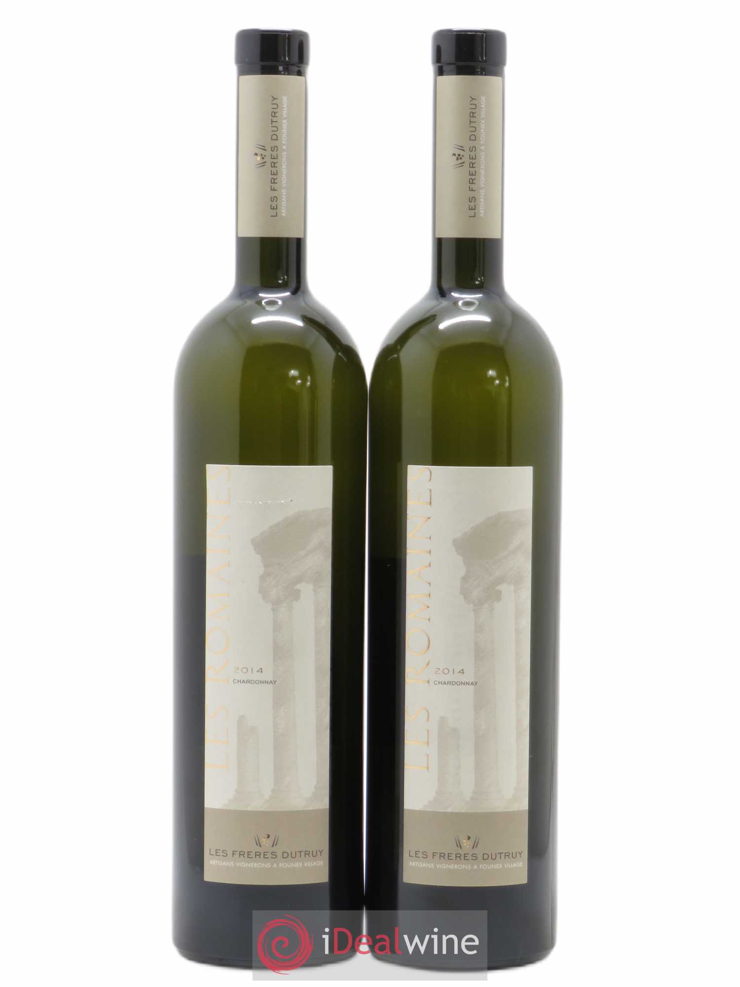 Divers Chardonnay Grande Reserve Les Romaines des Frères Dutruy (sans prix de réserve) 2014 - Posten von 2 Flaschen - 0