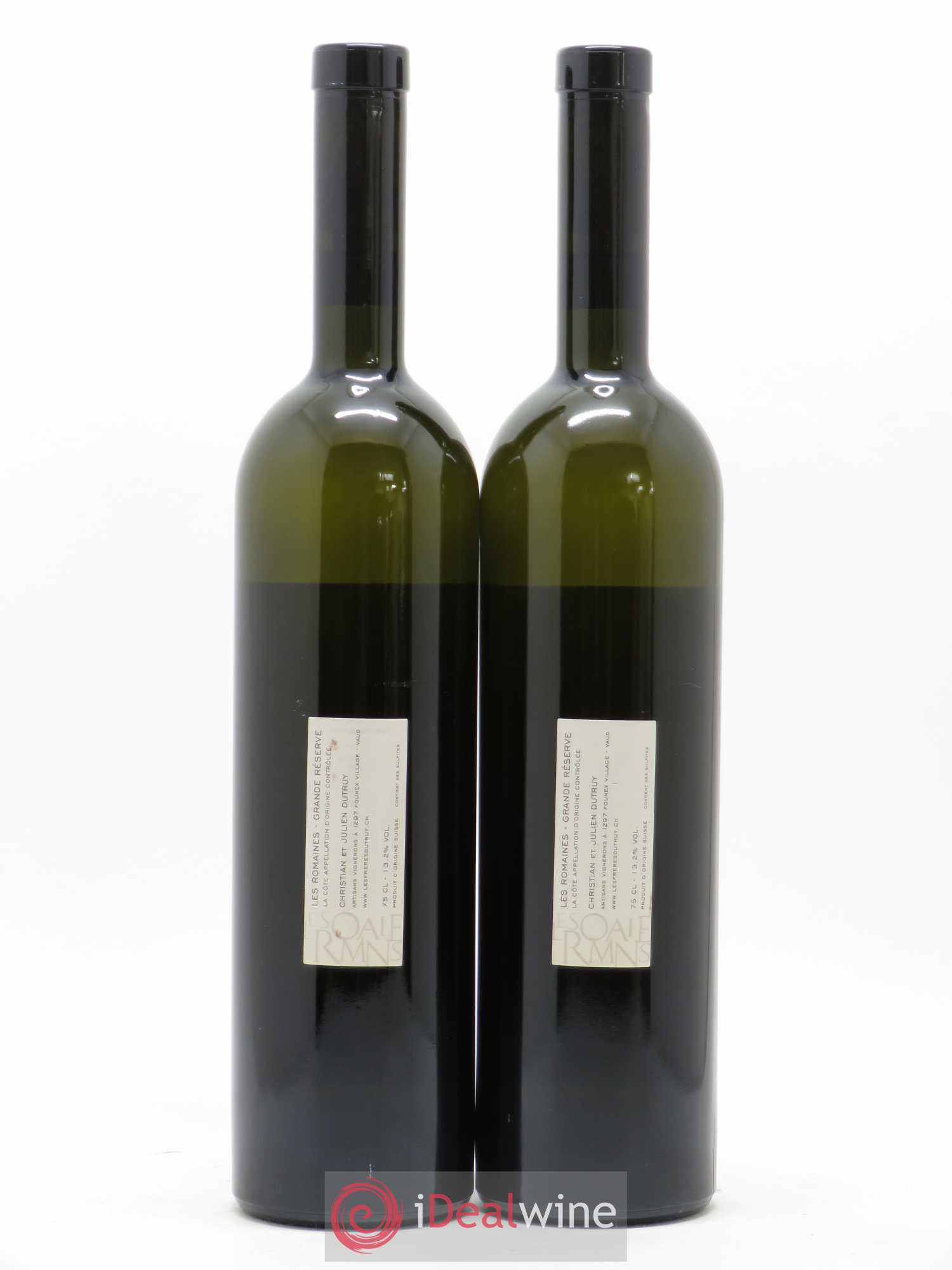 Divers Chardonnay Grande Reserve Les Romaines des Frères Dutruy (sans prix de réserve) 2014 - Posten von 2 Flaschen - 1