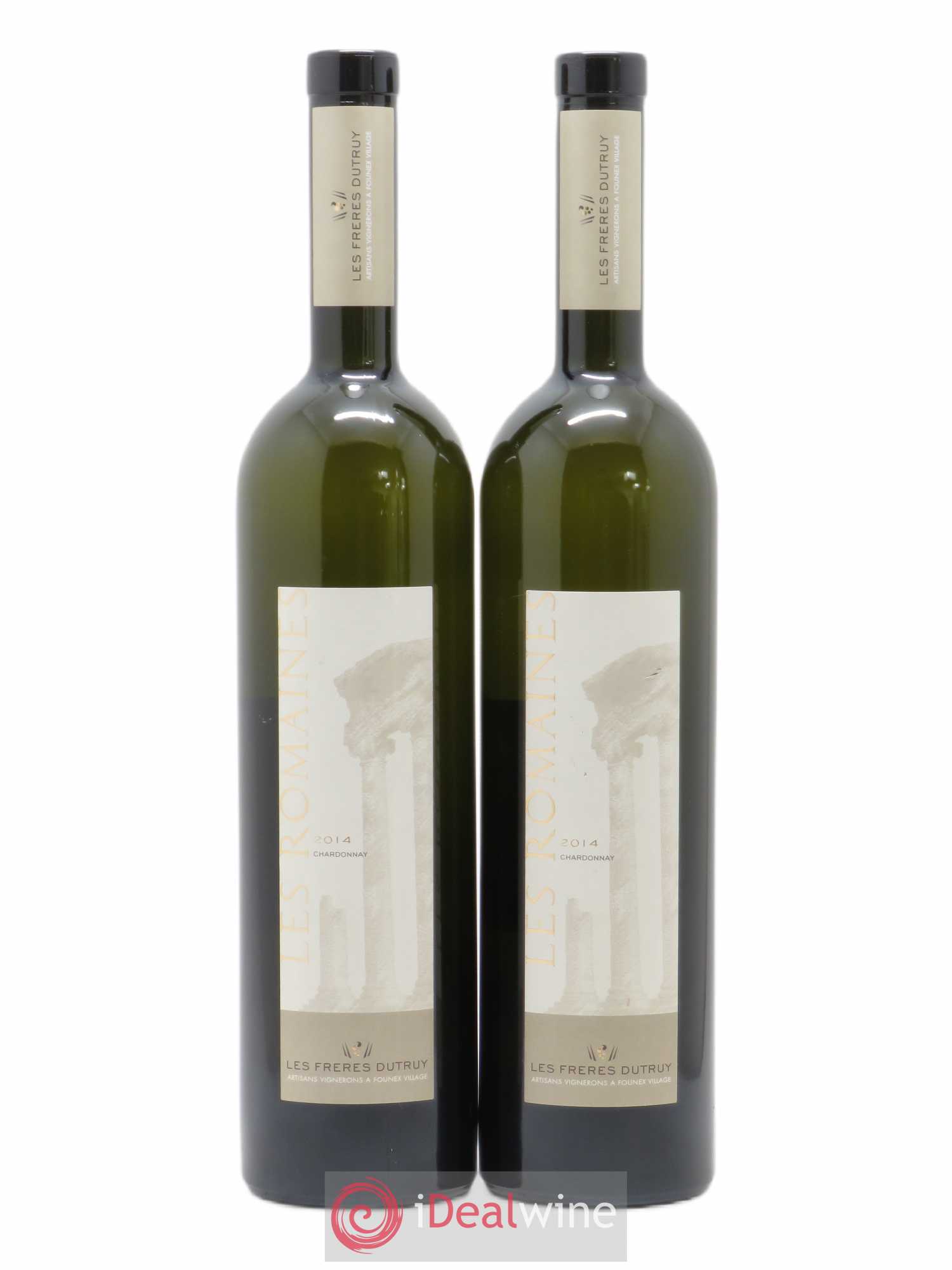 Divers Chardonnay Grande Reserve Les Romaines des Frères Dutruy (sans prix de réserve) 2014 - Posten von 2 Flaschen - 0