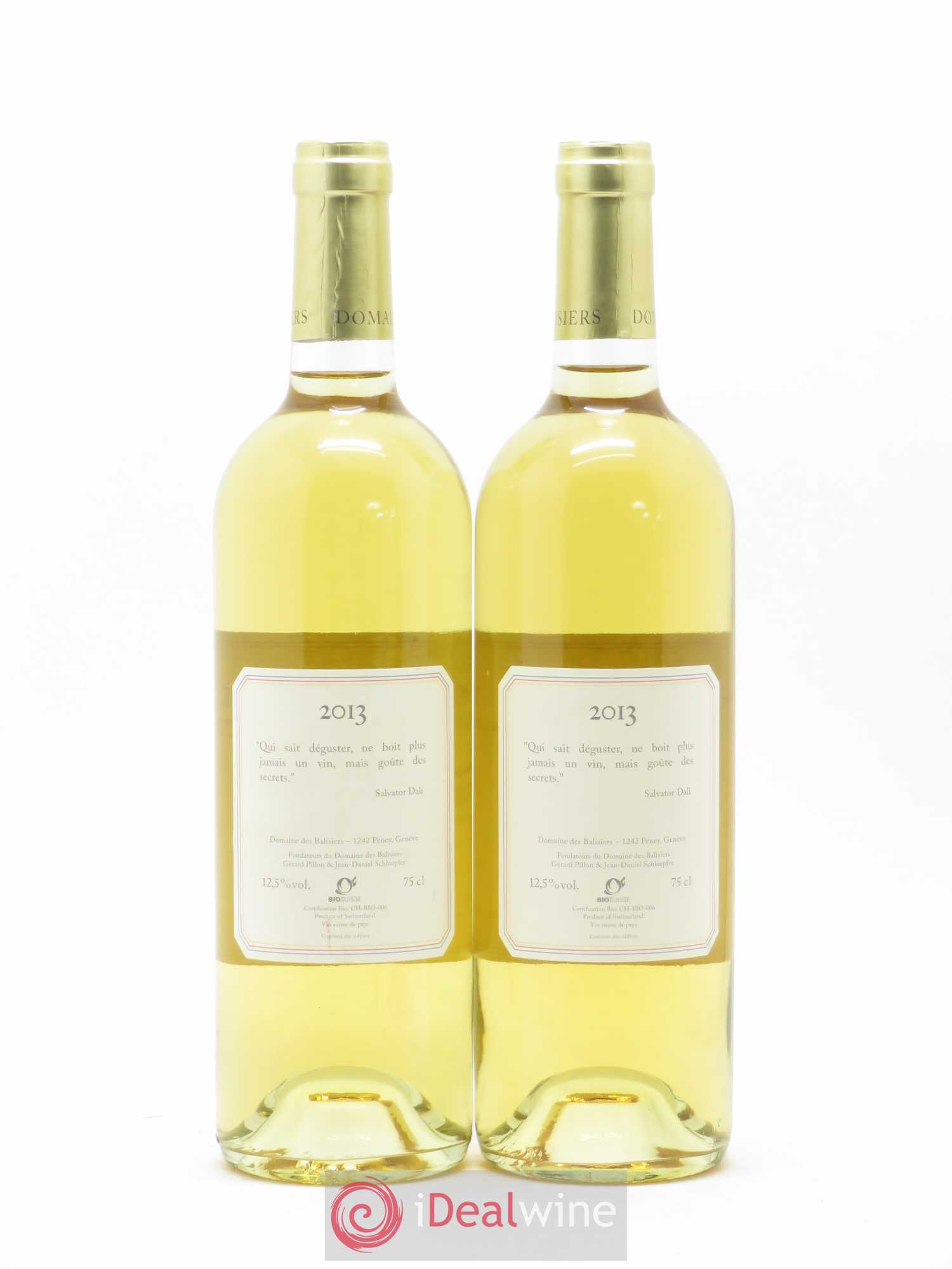 Divers Chardonnay Amphores Balisiers (sans prix de réserve) 2013 - Posten von 2 Flaschen - 1