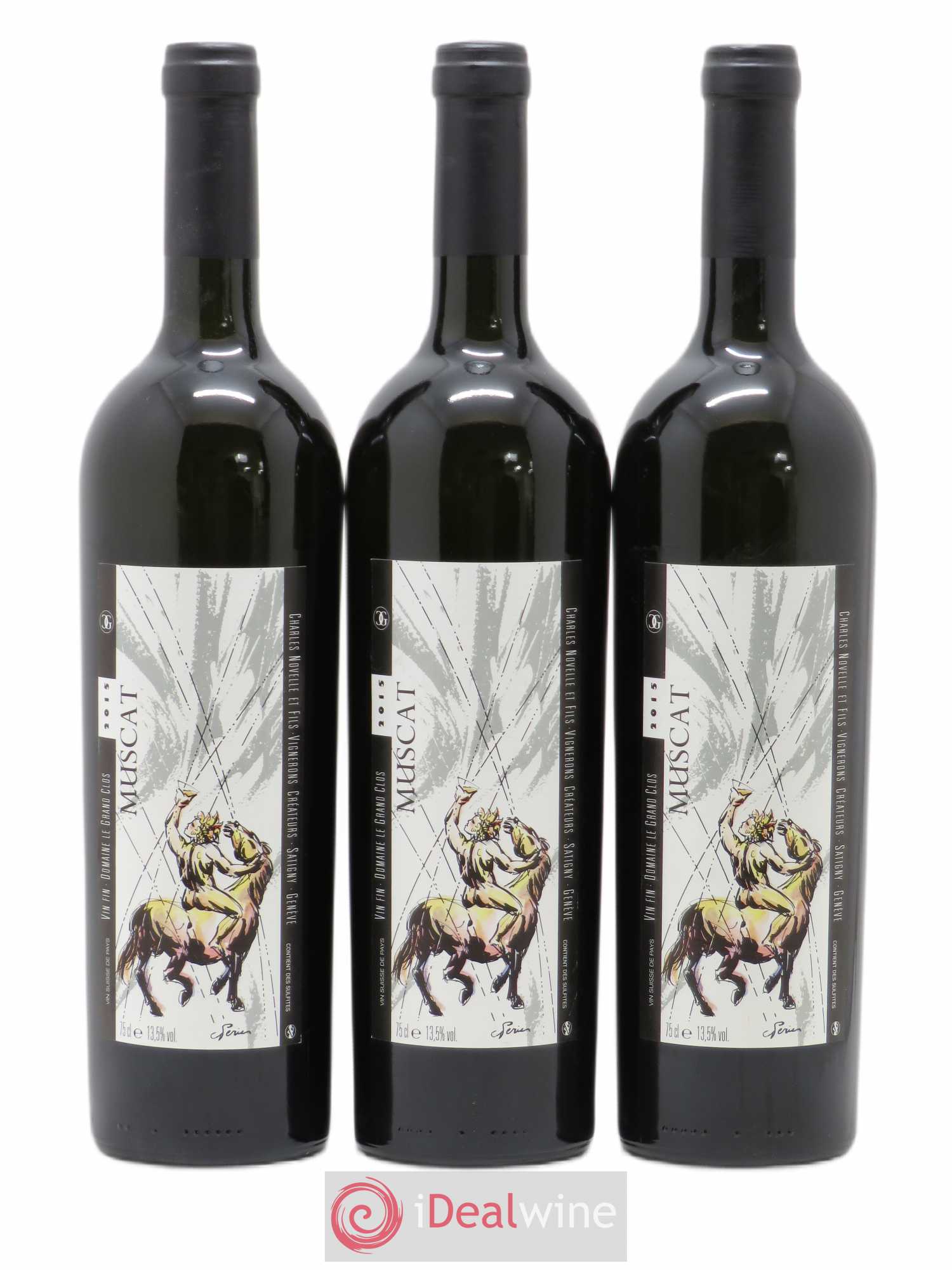 Divers Muscat Le Grand Clos JM Novelle (sans prix de réserve) 2015 - Posten von 3 Flaschen - 0