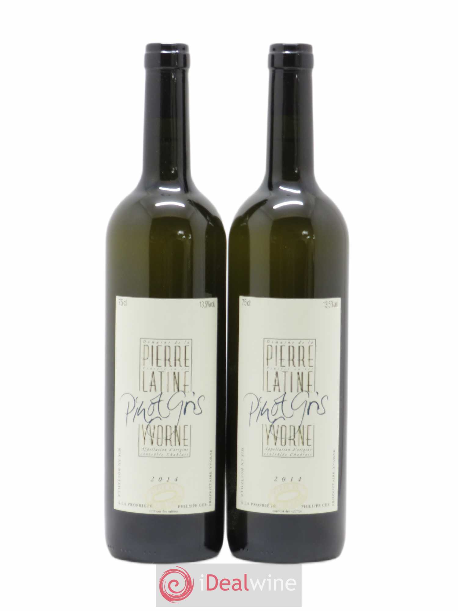 Divers Pinot Gris Barrique La Pierre Latine Philippe Gex (sans prix de réserve) 2014 - Posten von 2 Flaschen - 0