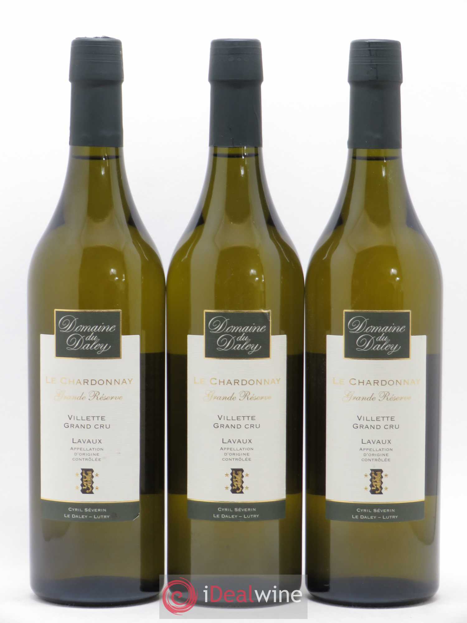 Divers AOC Lavaux Villette GC Chardonnay Grande Réserve Cyril Severin Domaine du Daley 2014 - Posten von 6 Flaschen - 1