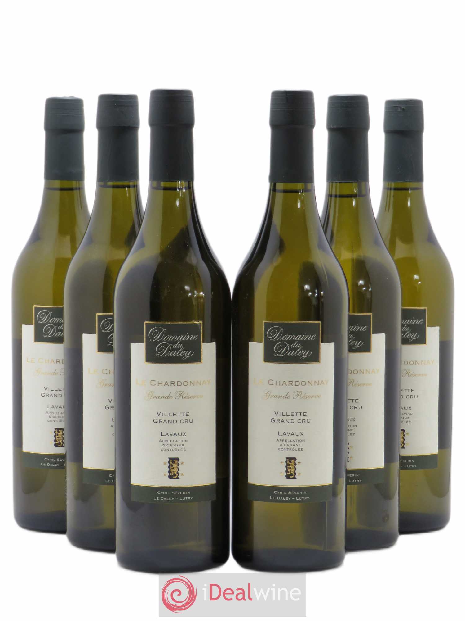 Divers AOC Lavaux Villette GC Chardonnay Grande Réserve Cyril Severin Domaine du Daley 2014 - Posten von 6 Flaschen - 0