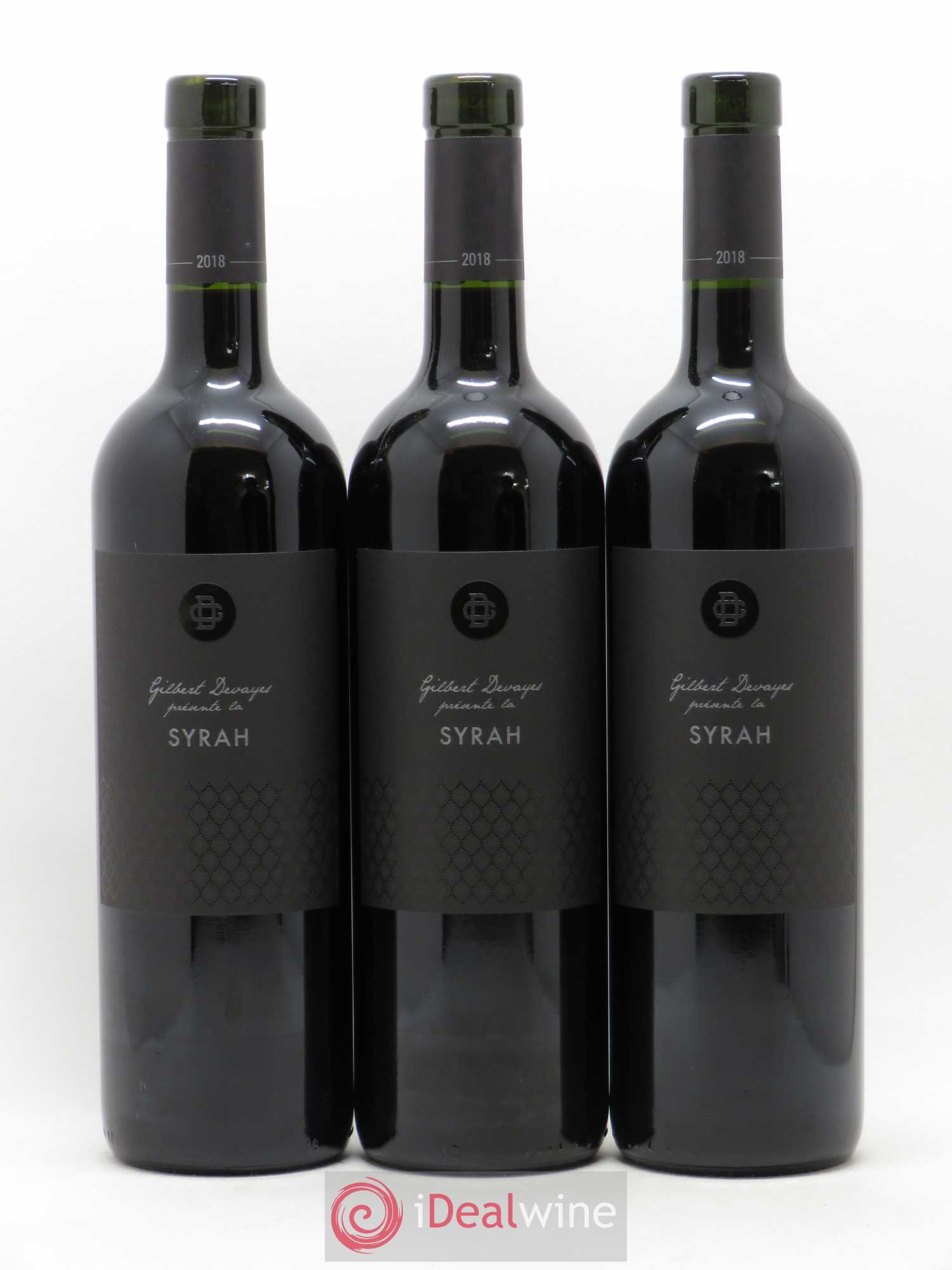 Valais Syrah Gilbert Devayes 2018 - Lot de 6 bouteilles - 1