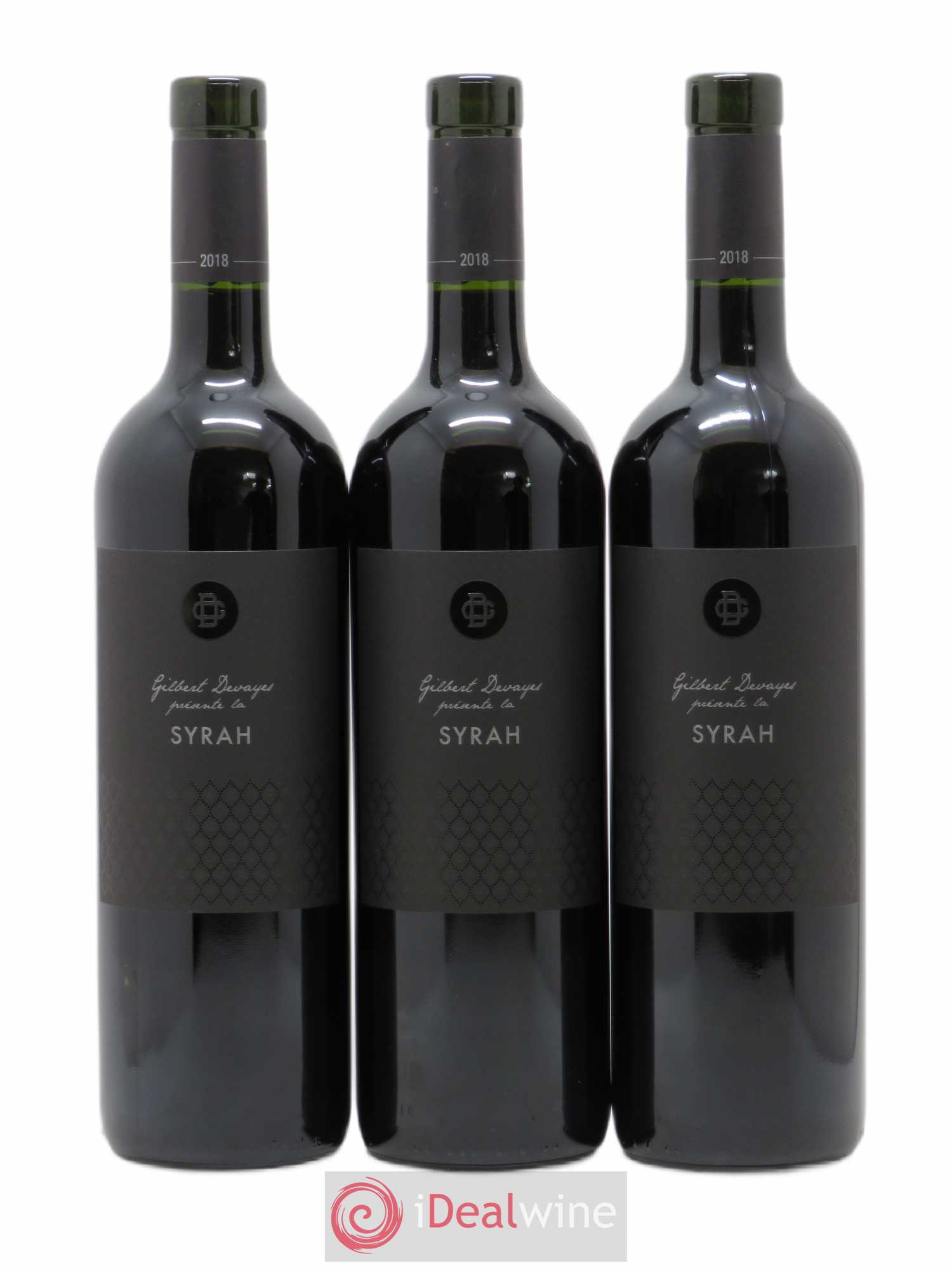 Valais Syrah Gilbert Devayes 2018 - Lot de 3 bouteilles - 0