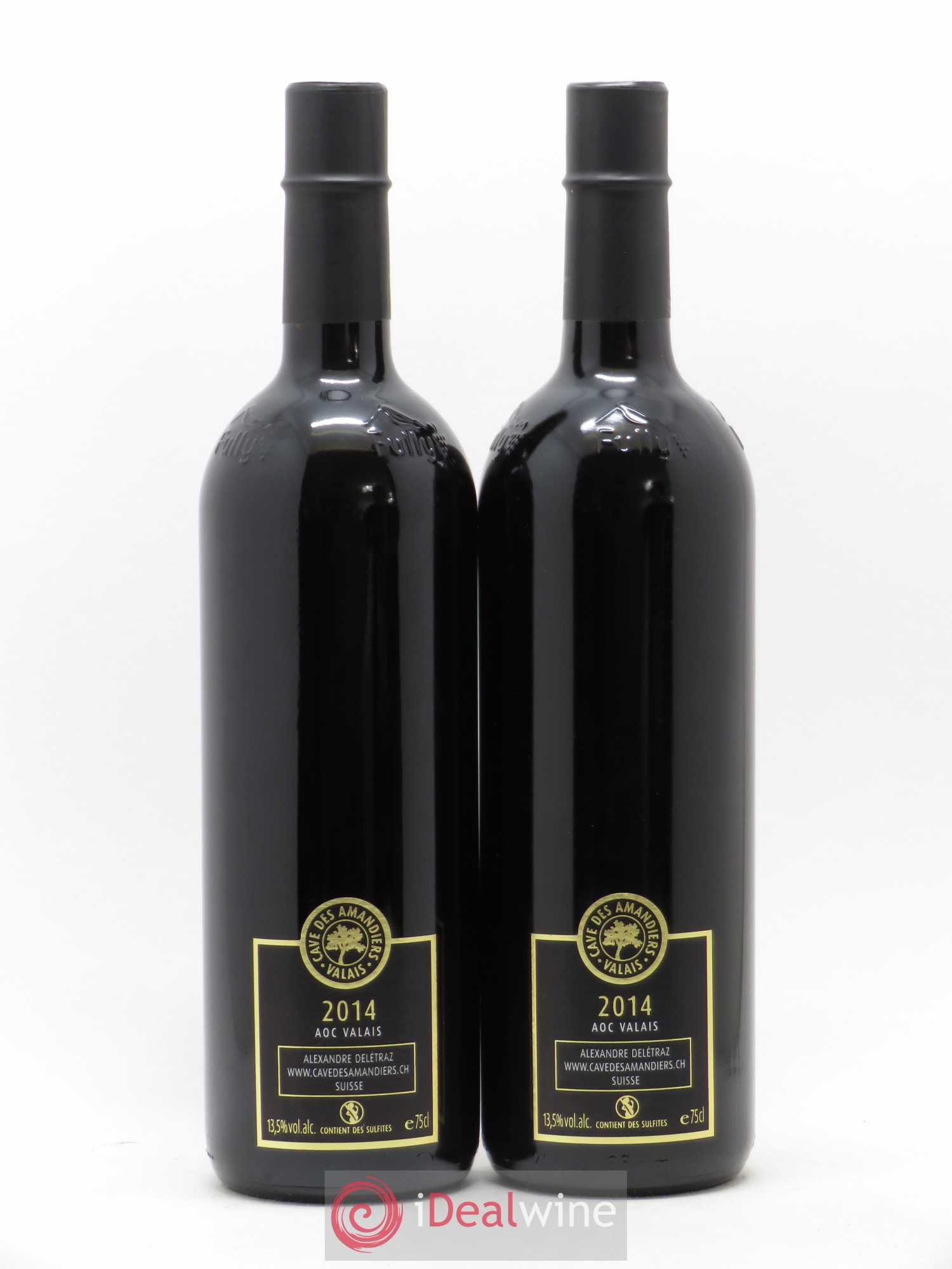Valais Syrah Les Tatzes Cave des Amandiers 2014 - Posten von 2 Flaschen - 1