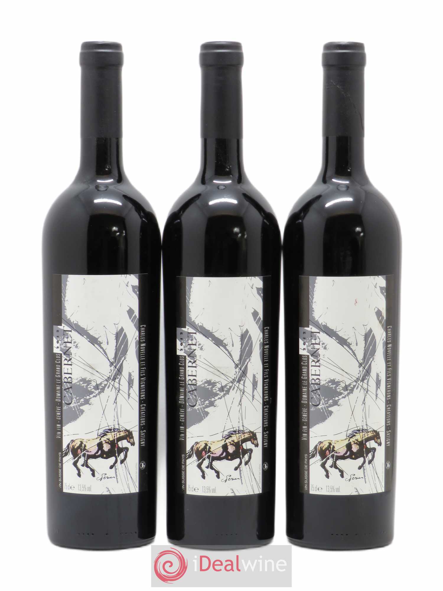 Vins Etrangers Cabernet le Grand Clos Jean-Michel Novelle 2012 - Posten von 3 Flaschen - 0