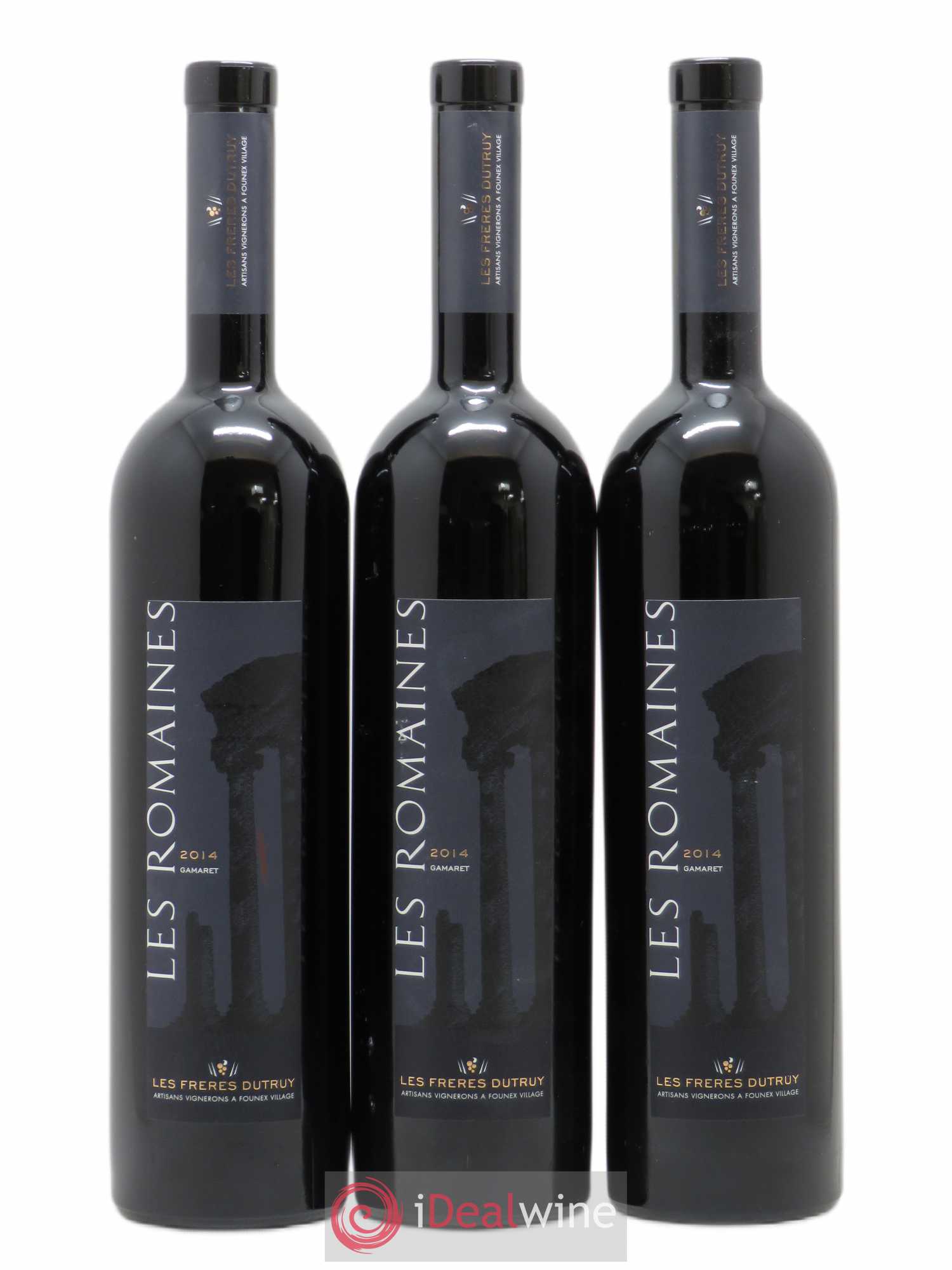Vins Etrangers Gamaret Grande Réserve Les Romaines Les frères Dutruy 2014 - Posten von 3 Flaschen - 0