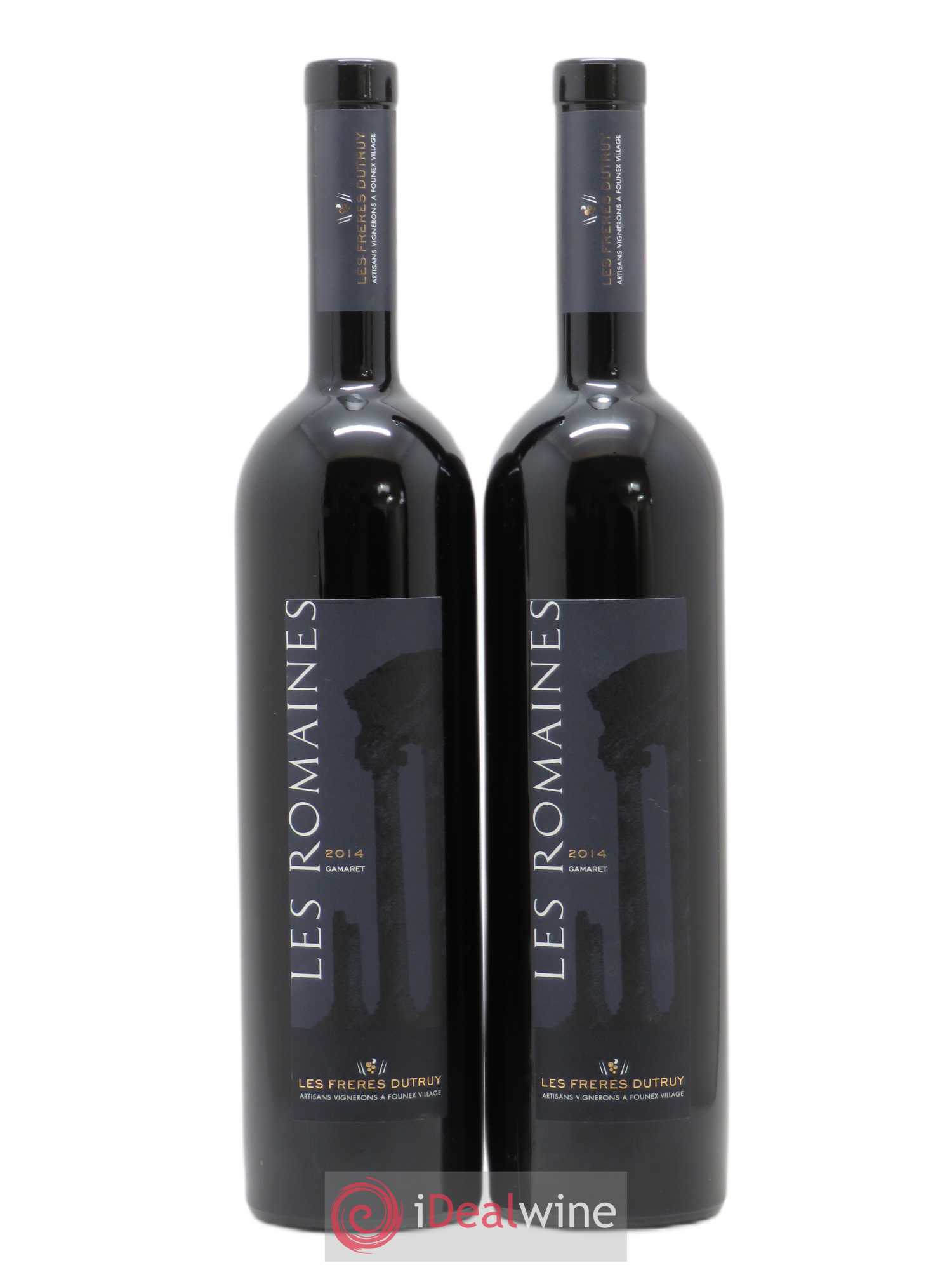 Vins Etrangers Gamaret Grande Réserve Les Romaines Les frères Dutruy (sans prix de réserve) 2014 - Posten von 2 Flaschen - 0