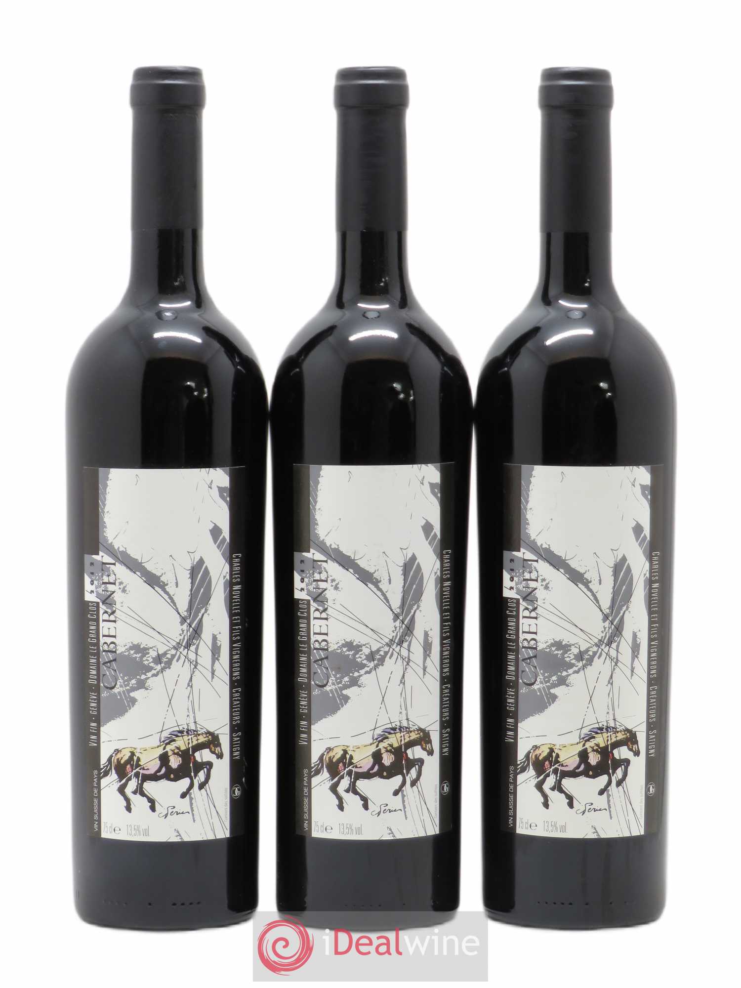 Vins Etrangers Cabernet le Grand Clos Jean-Michel Novelle 2012 - Posten von 3 Flaschen - 0