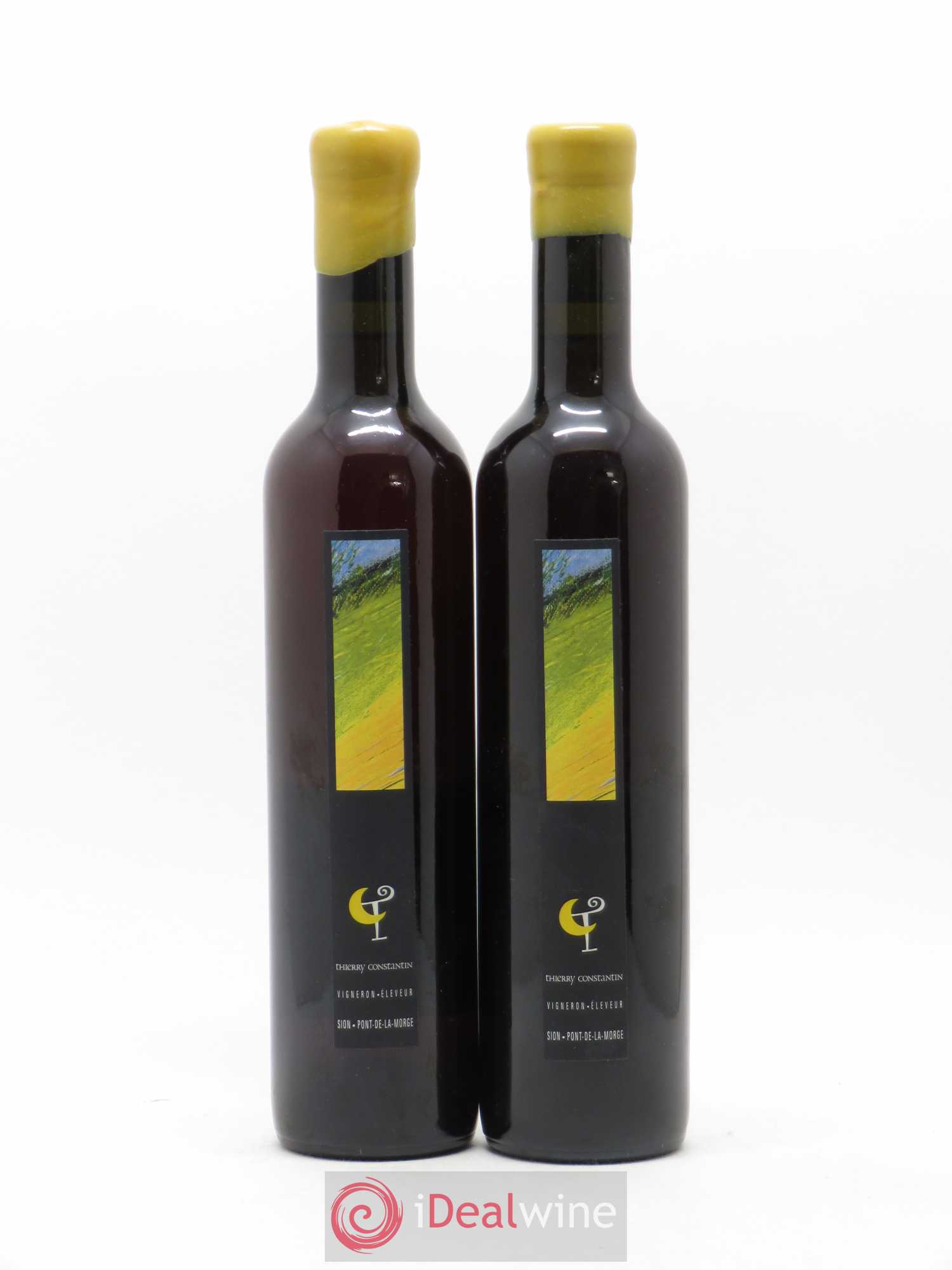 Valais Johannisberg Larme de Décembre Grains nobles Domaine Thierry Constantin 50cl 2013 - Posten von 2 Flaschen - 0