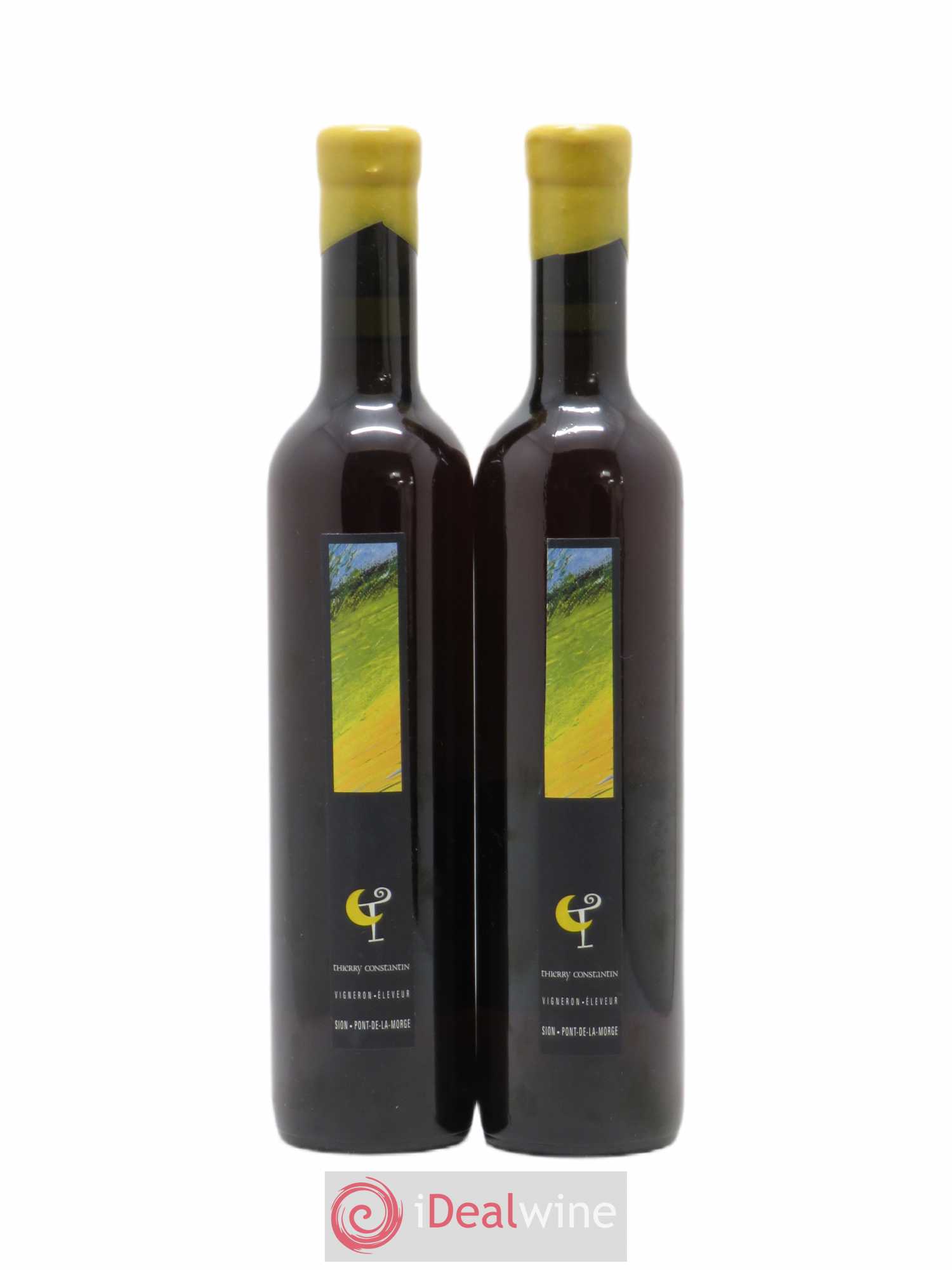 Valais Johannisberg Larme de Décembre Grains nobles Domaine Thierry Constantin 50cl 2013 - Posten von 2 Flaschen - 0