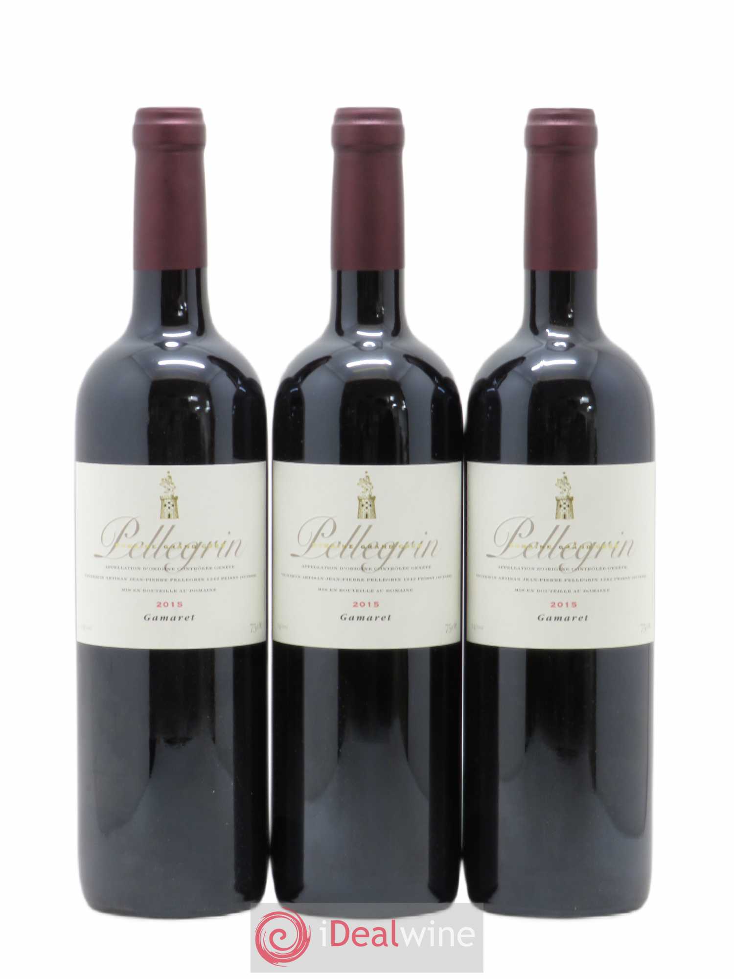Vins Etrangers Gamaret Domaine Grand'Cour Jean-Pierre Pellegrin 2015 - Posten von 3 Flaschen - 0