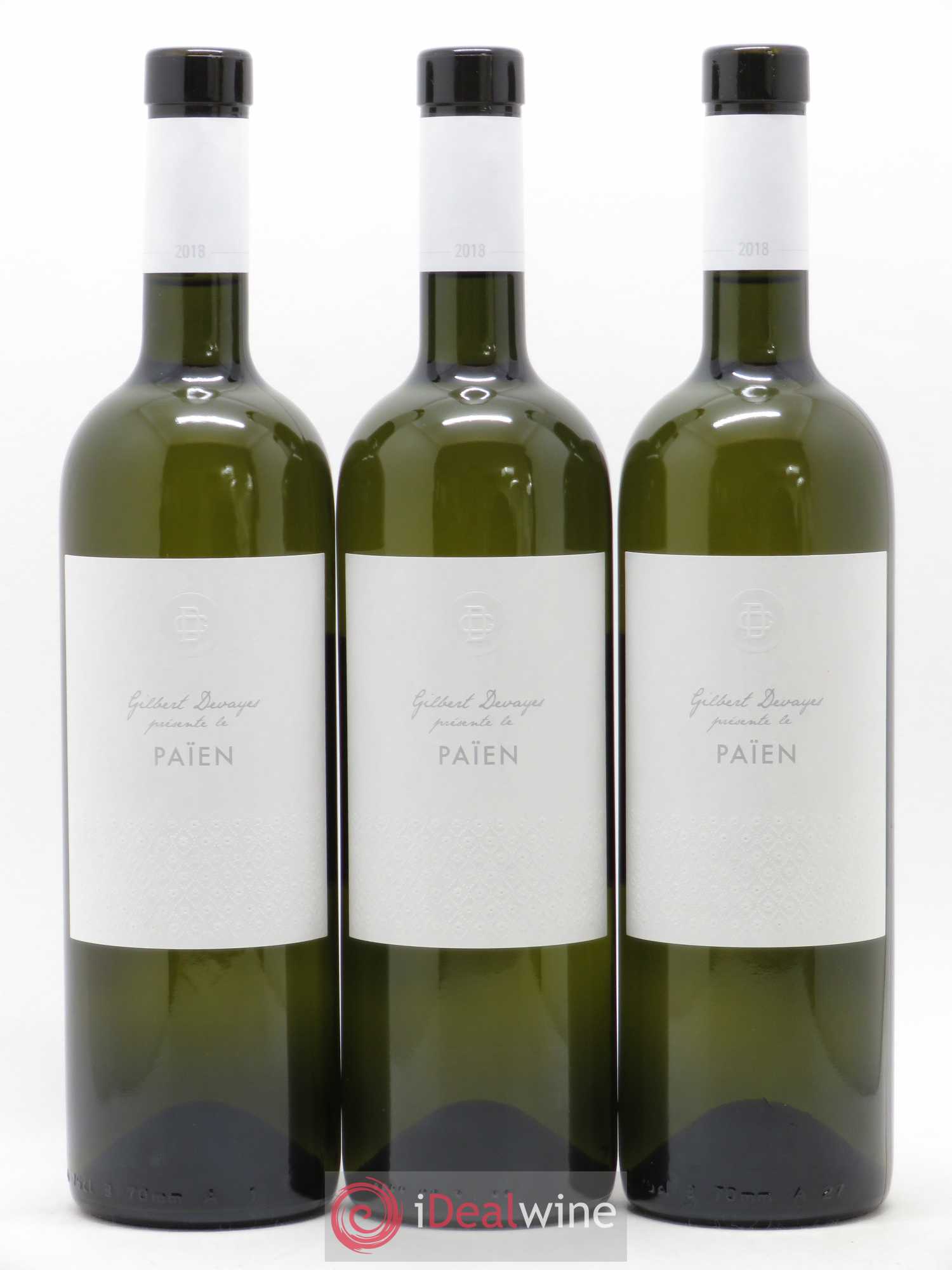 Valais Paien Gilbert Devayes 2018 - Posten von 3 Flaschen - 0