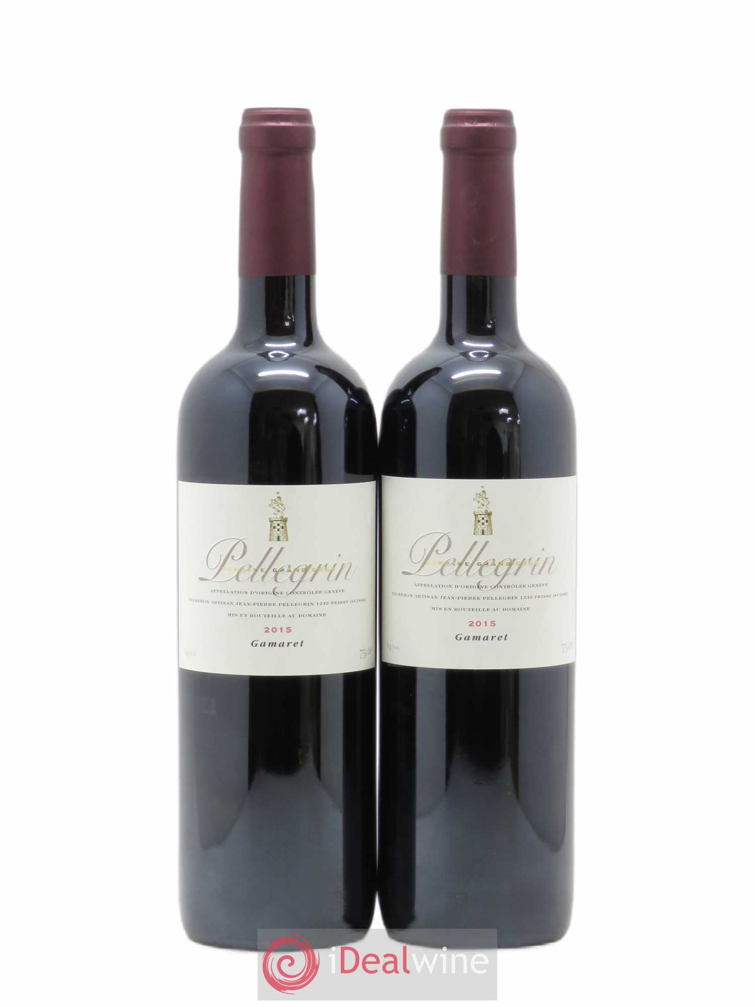 Vins Etrangers Gamaret Domaine Grand'Cour Jean-Pierre Pellegrin (sans prix de réserve) 2015 - Posten von 2 Flaschen - 0