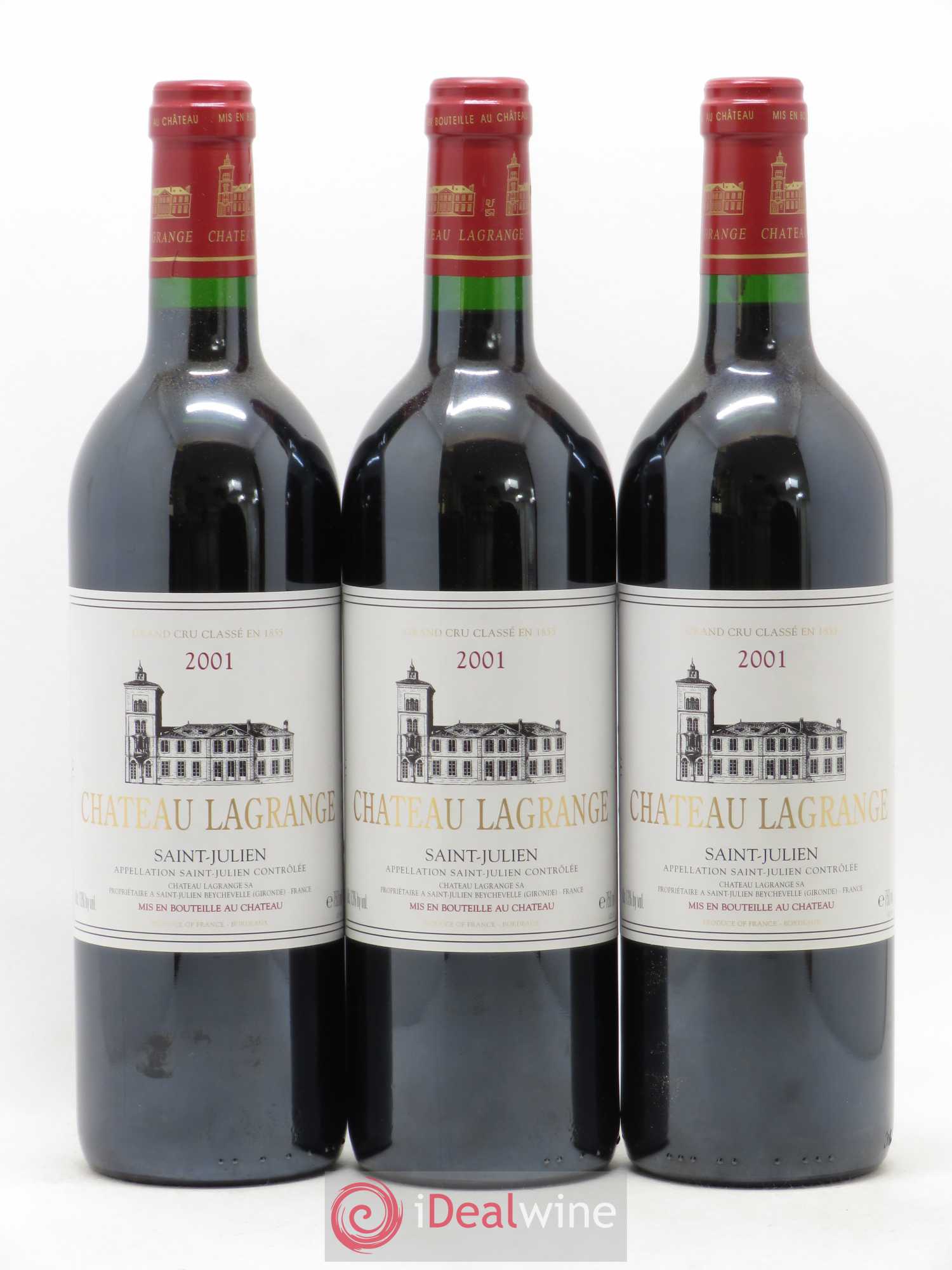 Château Lagrange 3ème Grand Cru Classé 2001 - Lot de 6 bouteilles - 2