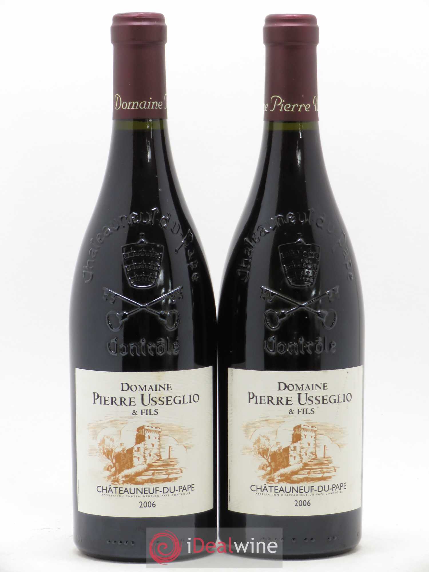 Châteauneuf-du-Pape Tradition Pierre Usseglio & Fils 2006 - Lot de 2 bouteilles - 0
