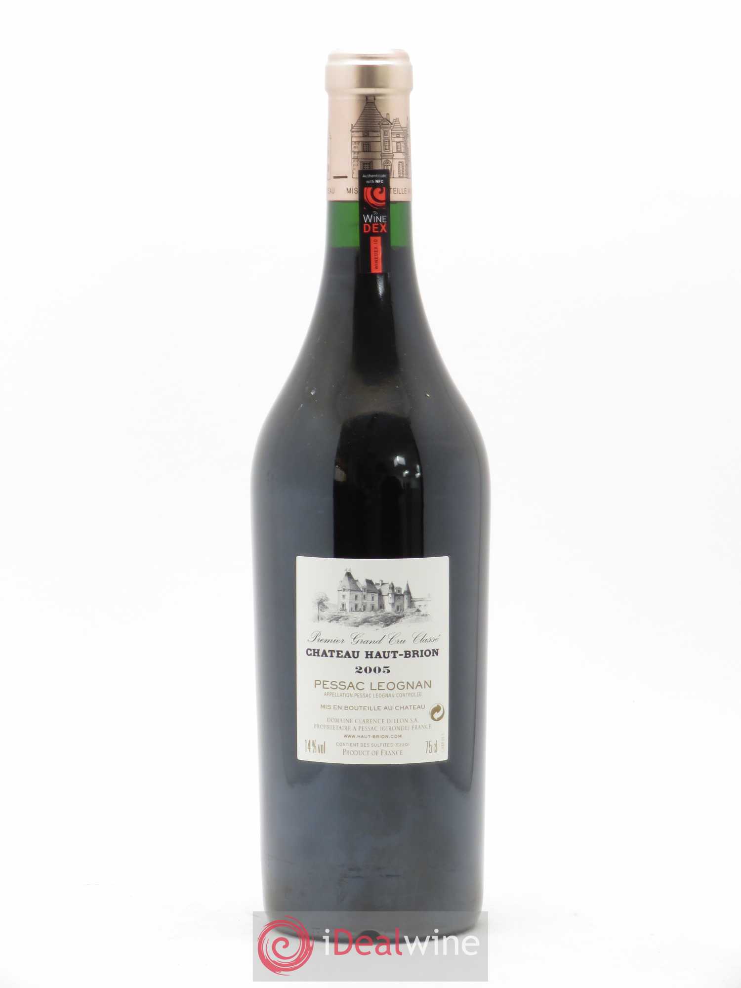 Château Haut Brion 1er Grand Cru Classé 2005 - Lot de 1 bouteille - 1