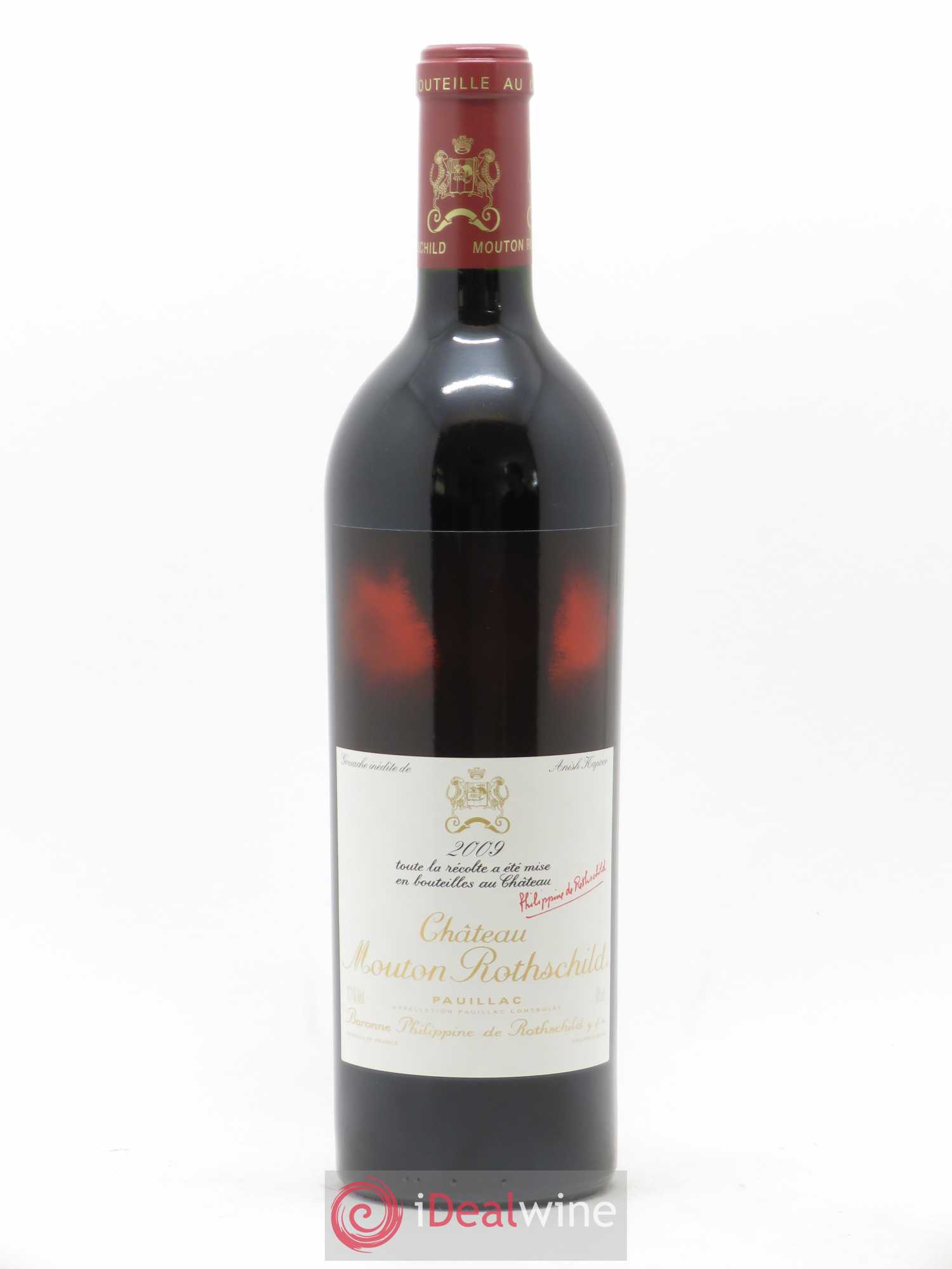 Château Mouton Rothschild 1er Grand Cru Classé 2009 - Lot de 1 bouteille - 0