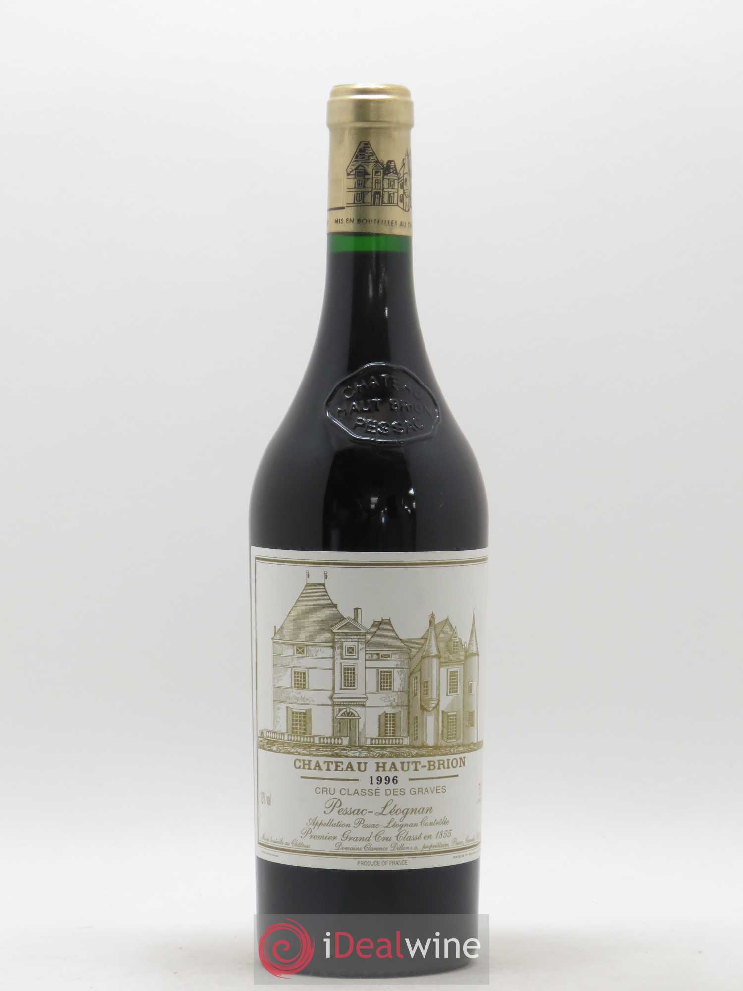 Château Haut Brion 1er Grand Cru Classé 1996 - Lot de 1 bouteille - 0