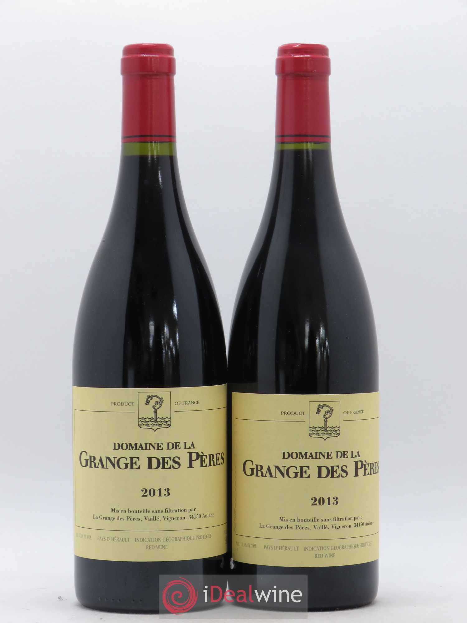 Pays d'Hérault Grange des Pères Laurent Vaillé 2013 - Lot de 2 bouteilles - 0