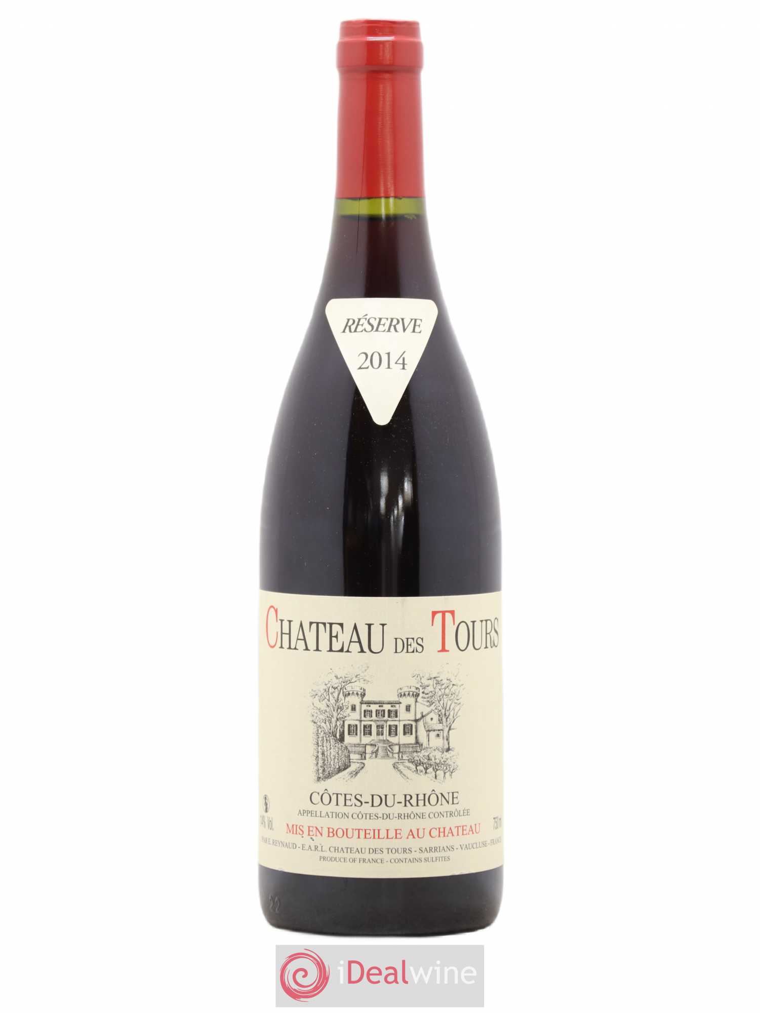 Côtes-du-Rhône Château des Tours Emmanuel Reynaud 2014 - Lot de 1 bouteille - 0