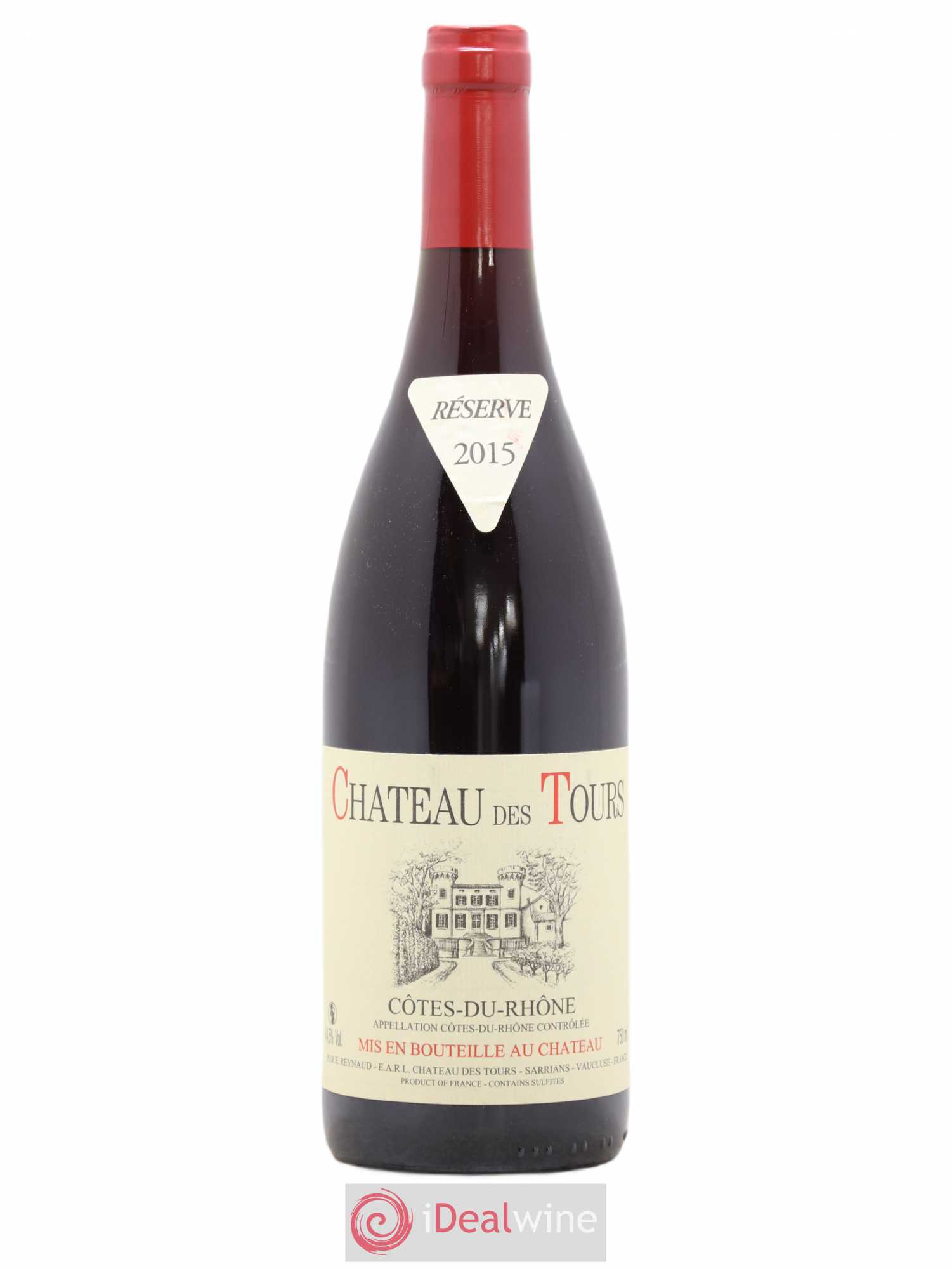 Côtes-du-Rhône Château des Tours Emmanuel Reynaud 2015 - Lot de 1 bouteille - 0