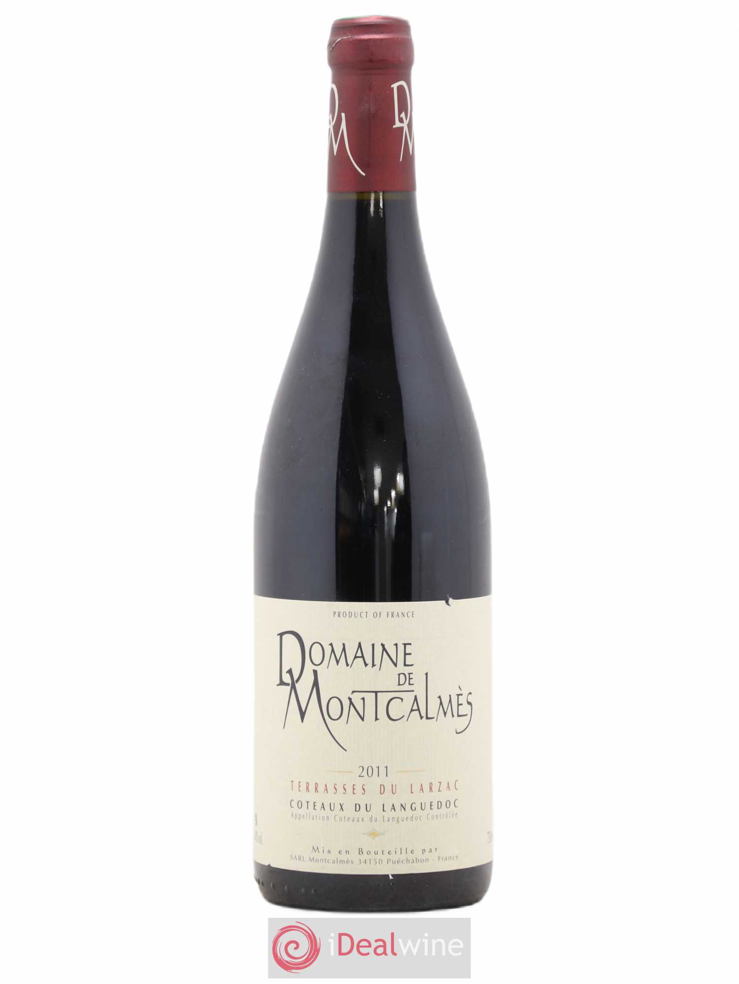 Terrasses du Larzac Domaine de Montcalmès Frédéric Pourtalié 2011 - Lot de 1 bouteille - 0