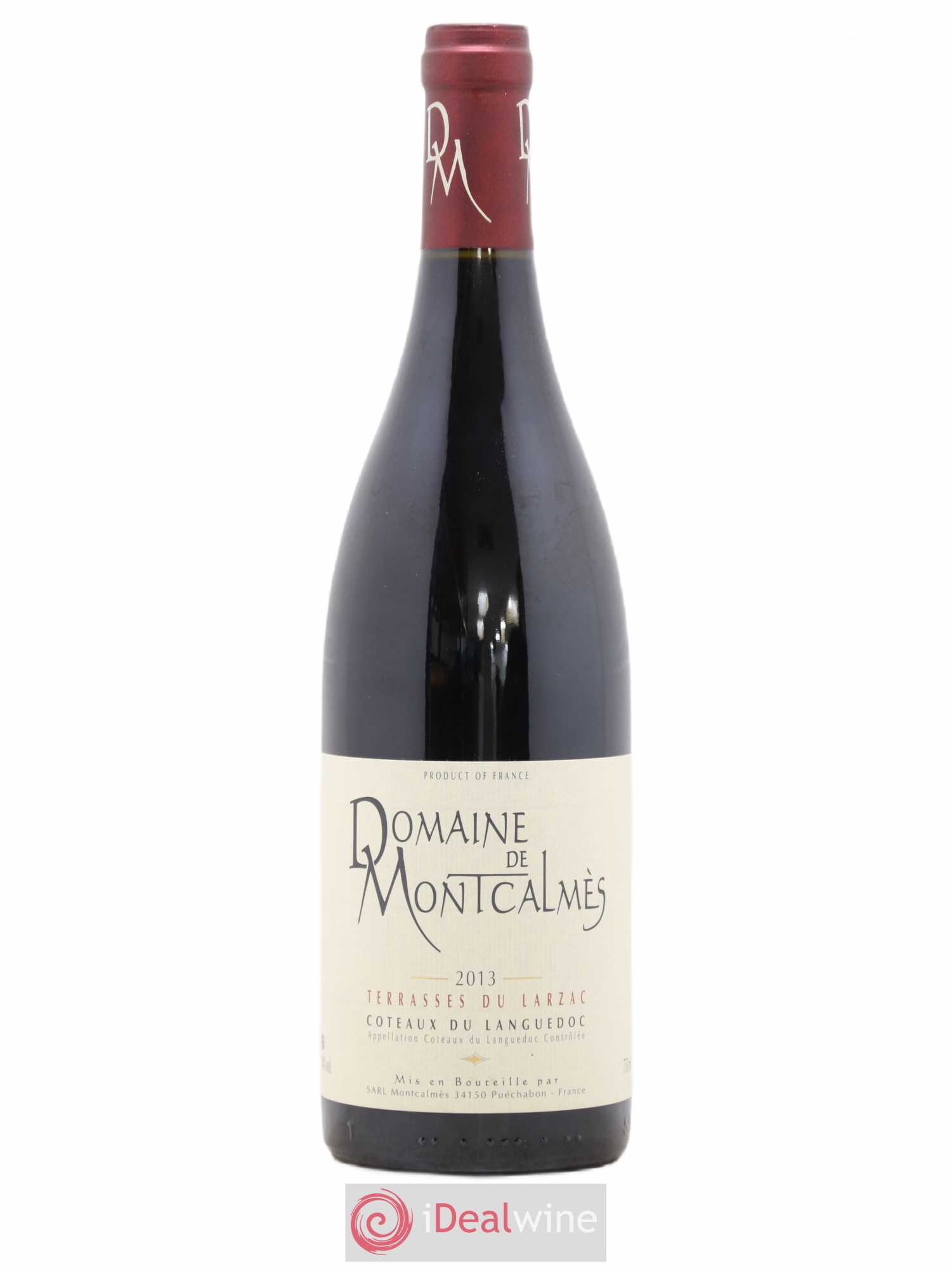 Terrasses du Larzac Domaine de Montcalmès Frédéric Pourtalié 2013 - Lot de 1 bouteille - 0