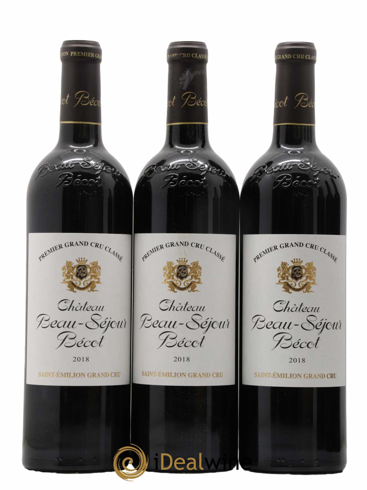 Château Beau-Séjour Bécot 1er Grand Cru Classé B 2018 - Lot de 6 bouteilles - 1