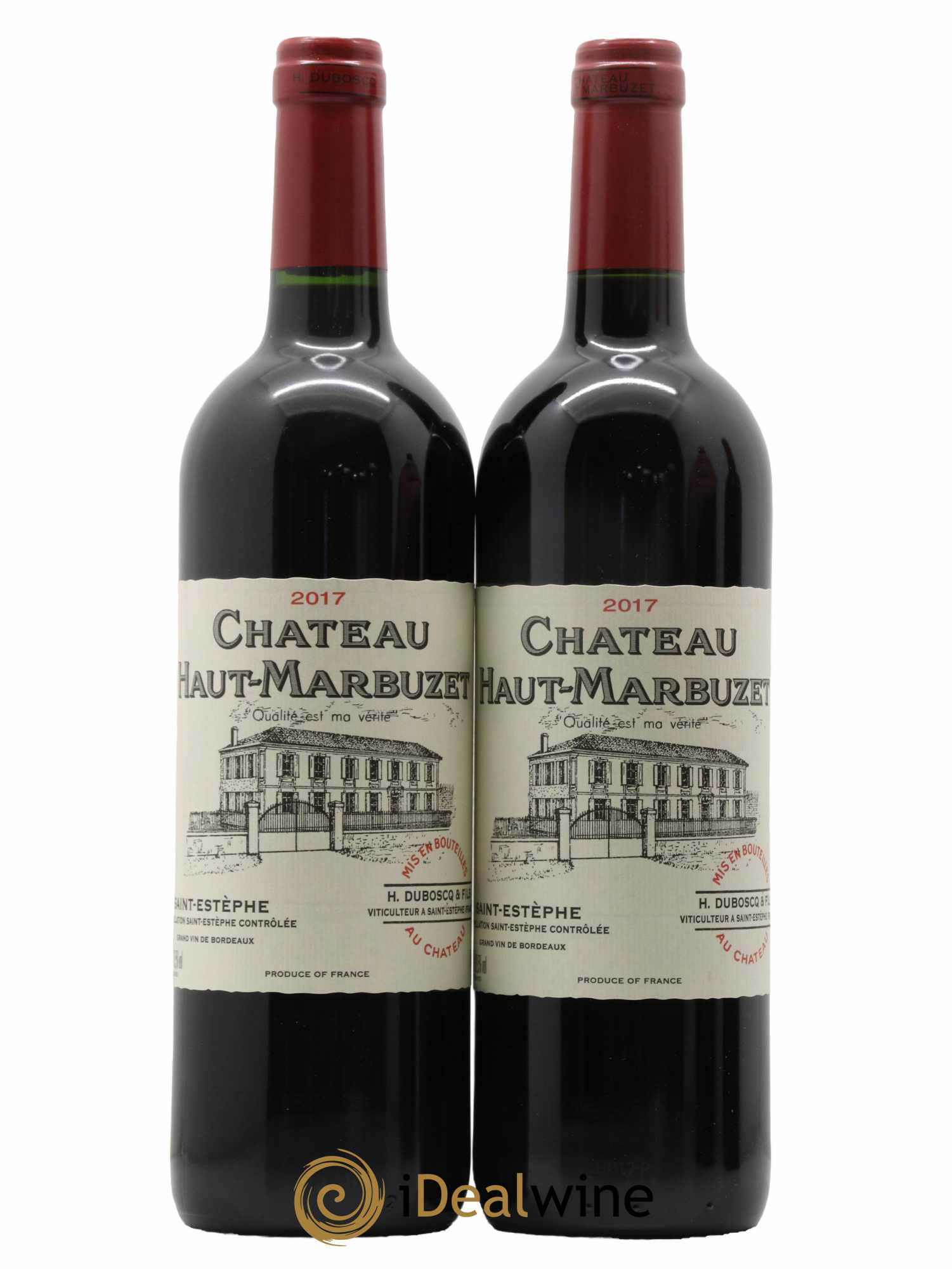 Château Haut Marbuzet 2017 - Lot de 2 bouteilles - 0