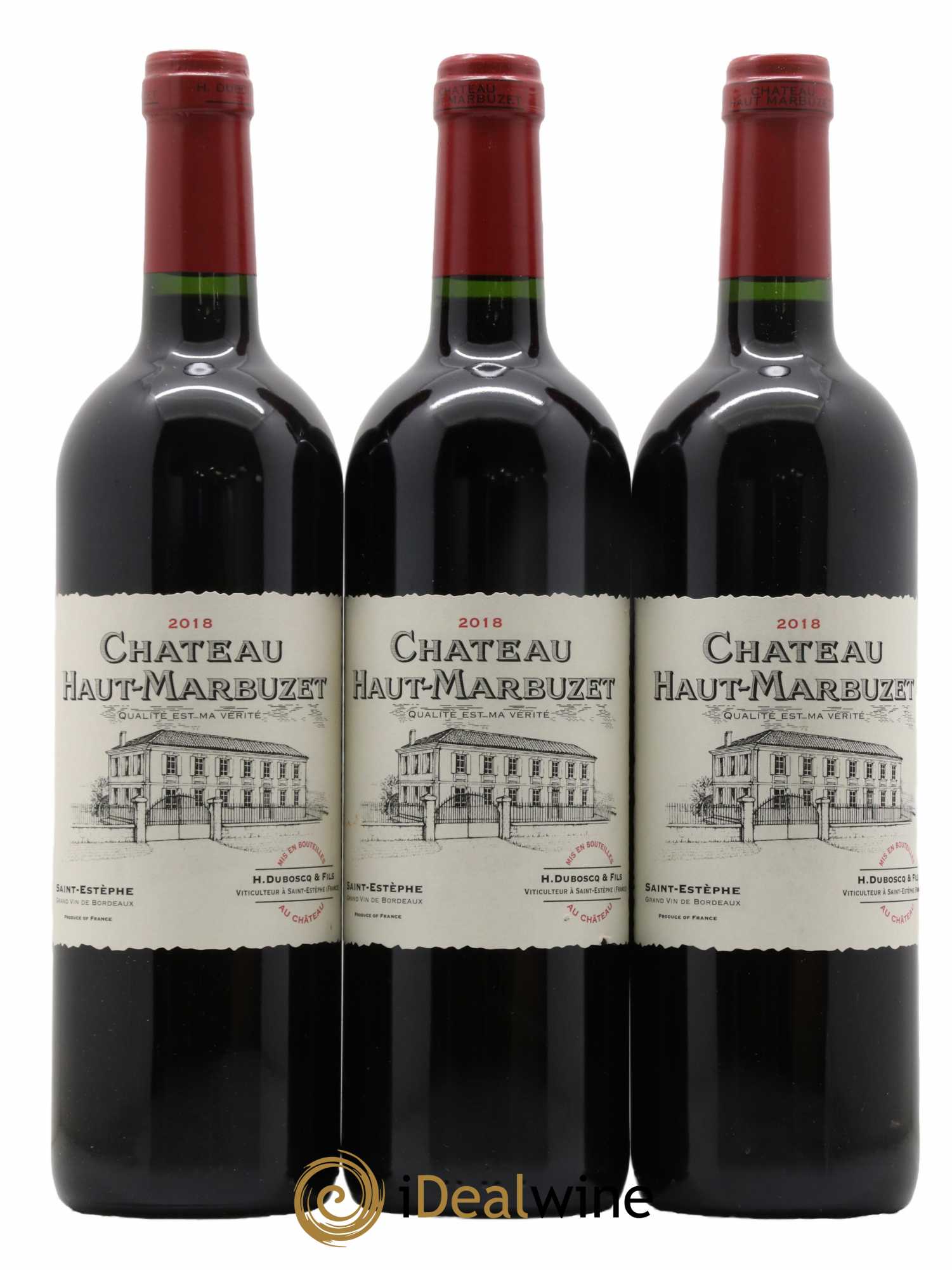 Château Haut Marbuzet 2018 - Lot de 12 bouteilles - 2