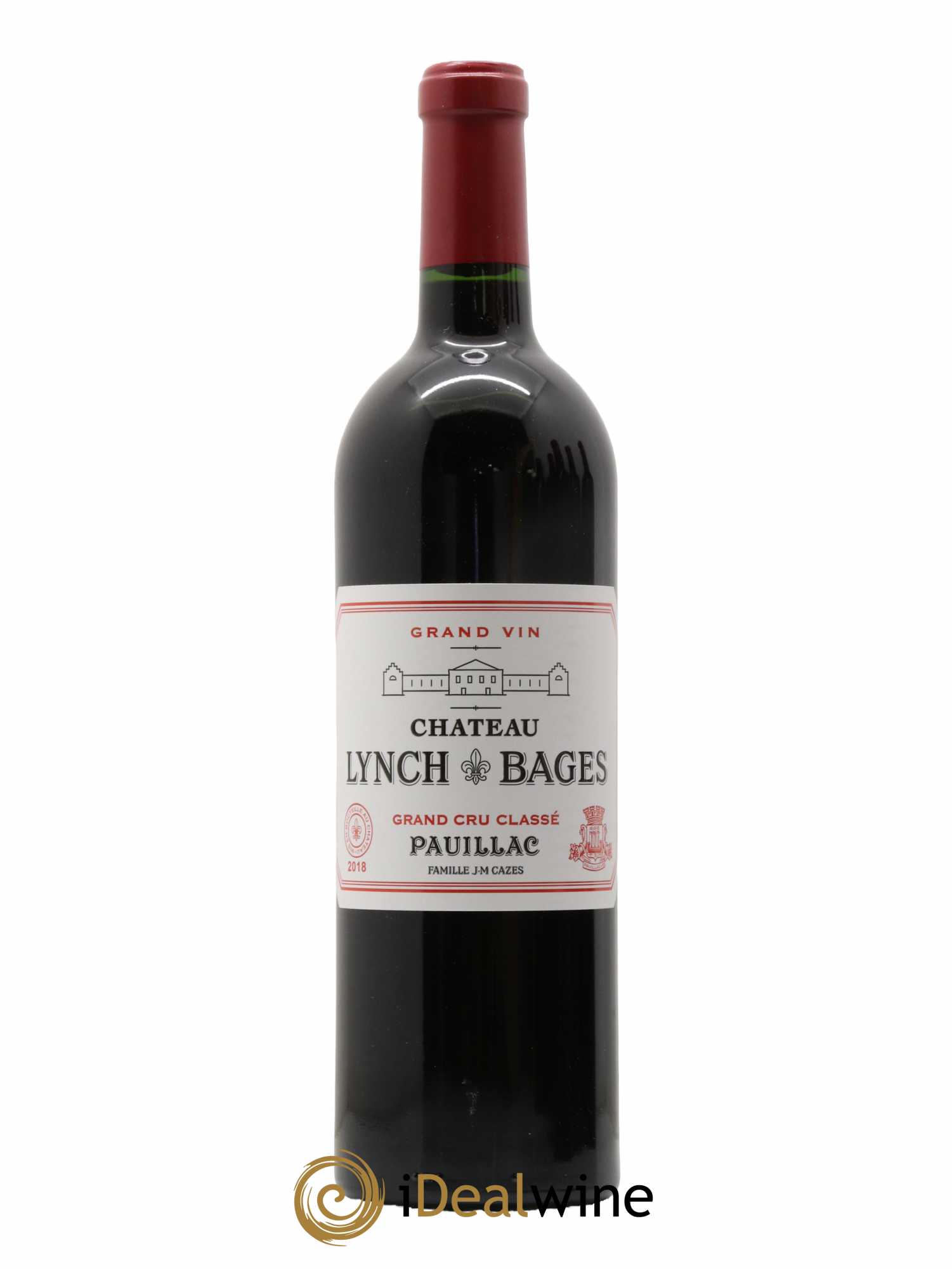 Château Lynch Bages 5ème Grand Cru Classé 2018 - Lot de 1 bouteille - 0