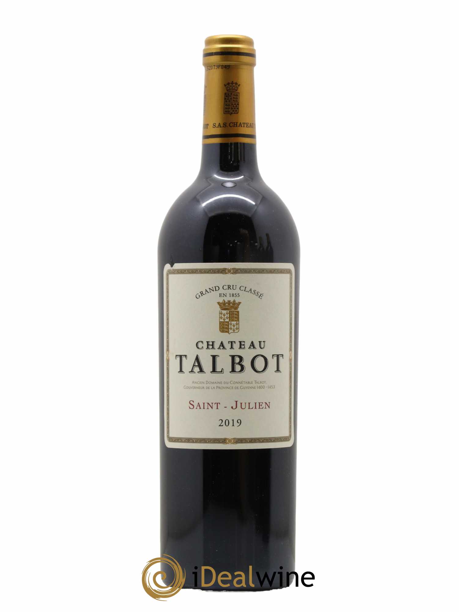 Château Talbot 4ème Grand Cru Classé 2019 - Lot de 1 bouteille - 0