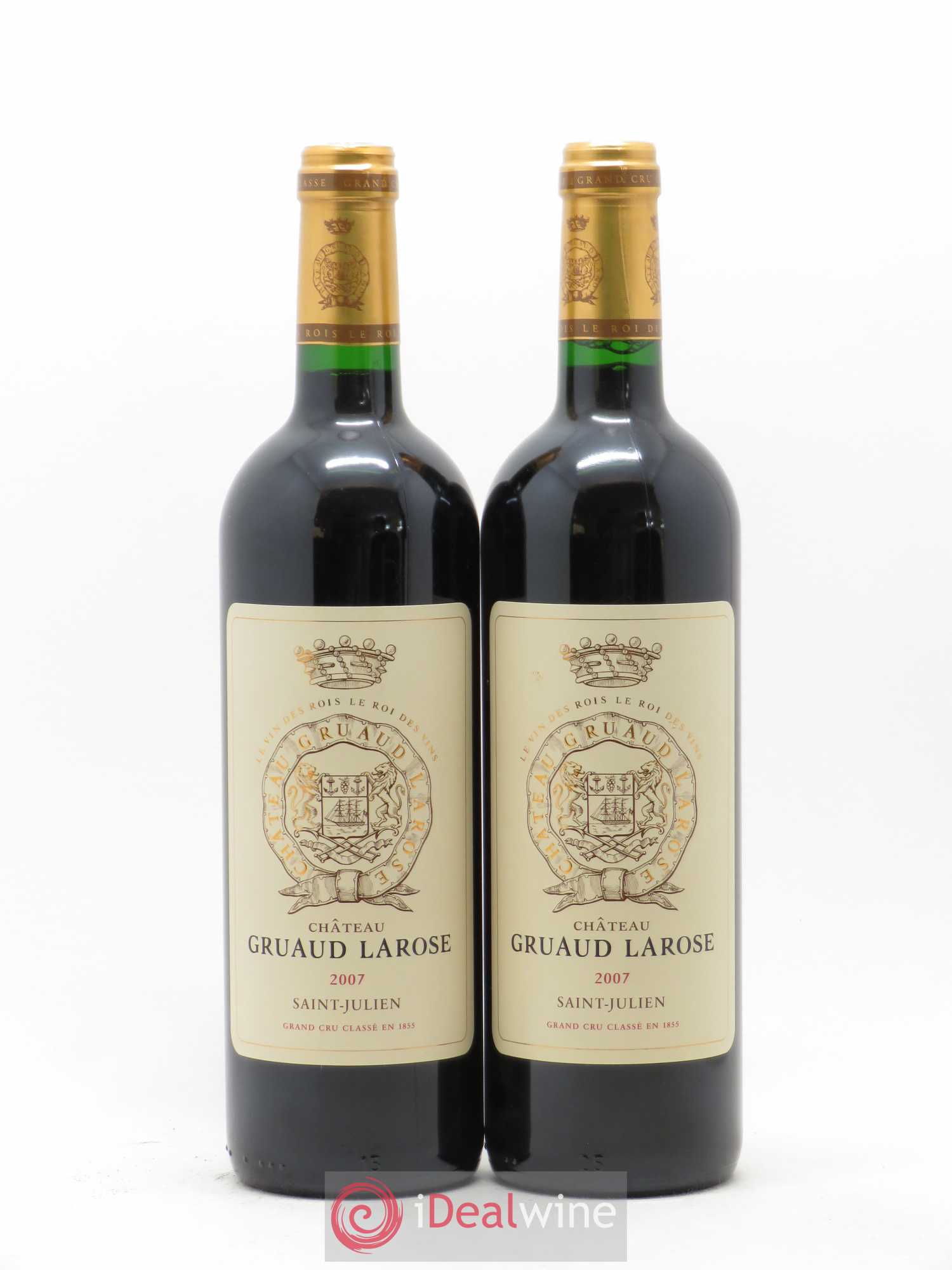 Château Gruaud Larose 2ème Grand Cru Classé 2007 - Lot de 2 bouteilles - 0