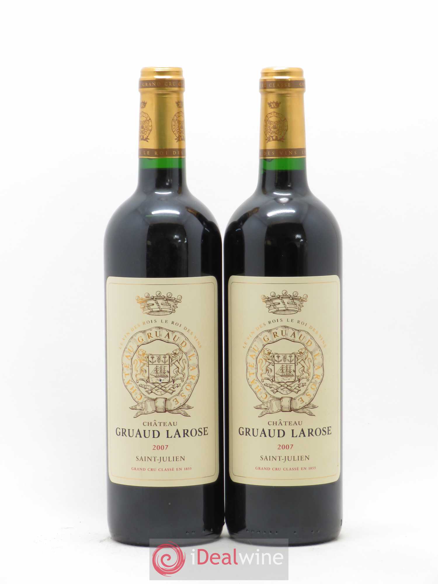 Château Gruaud Larose 2ème Grand Cru Classé 2007 - Lot de 2 bouteilles - 0