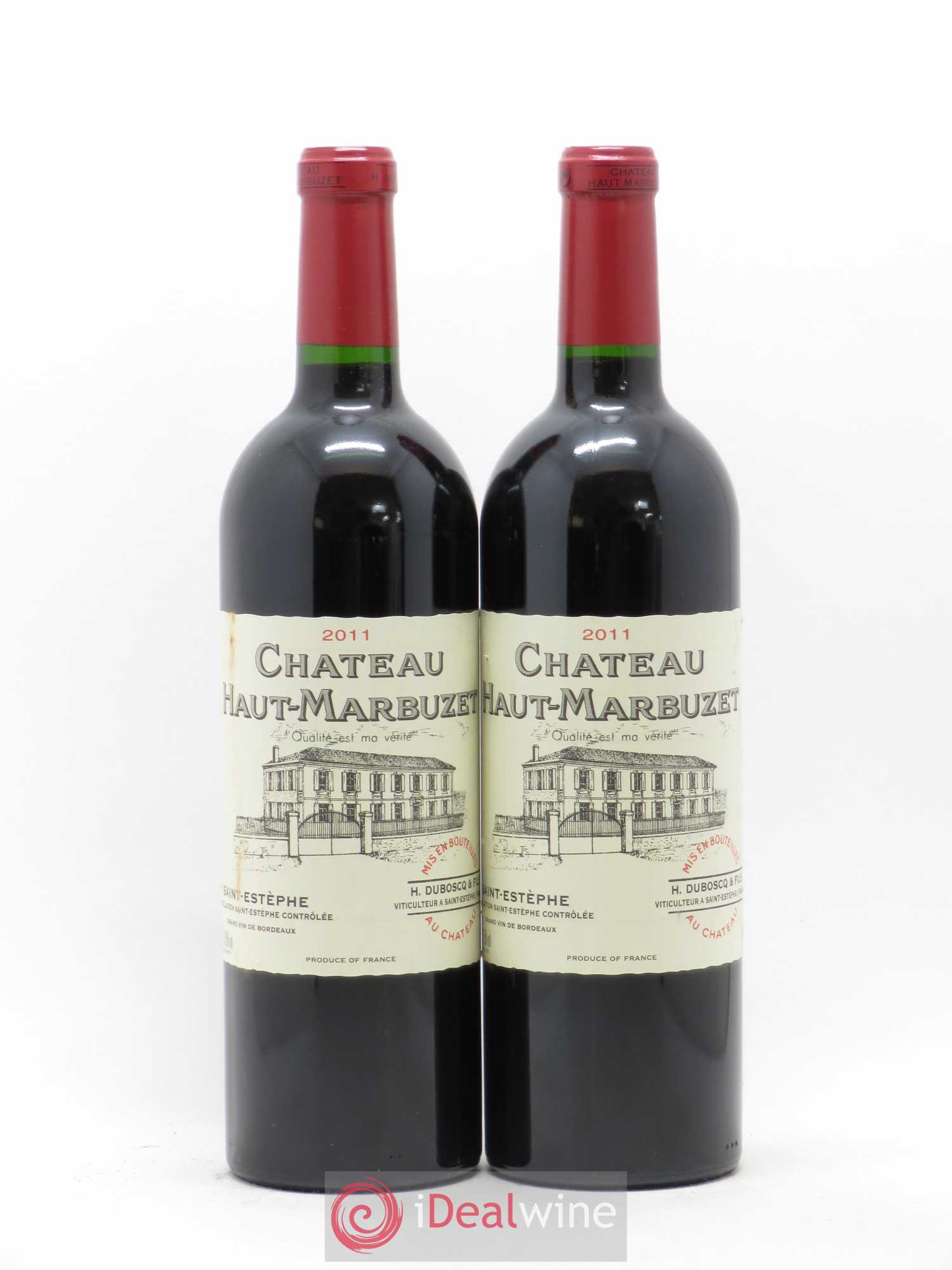 Château Haut Marbuzet 2011 - Lot de 2 bouteilles - 0