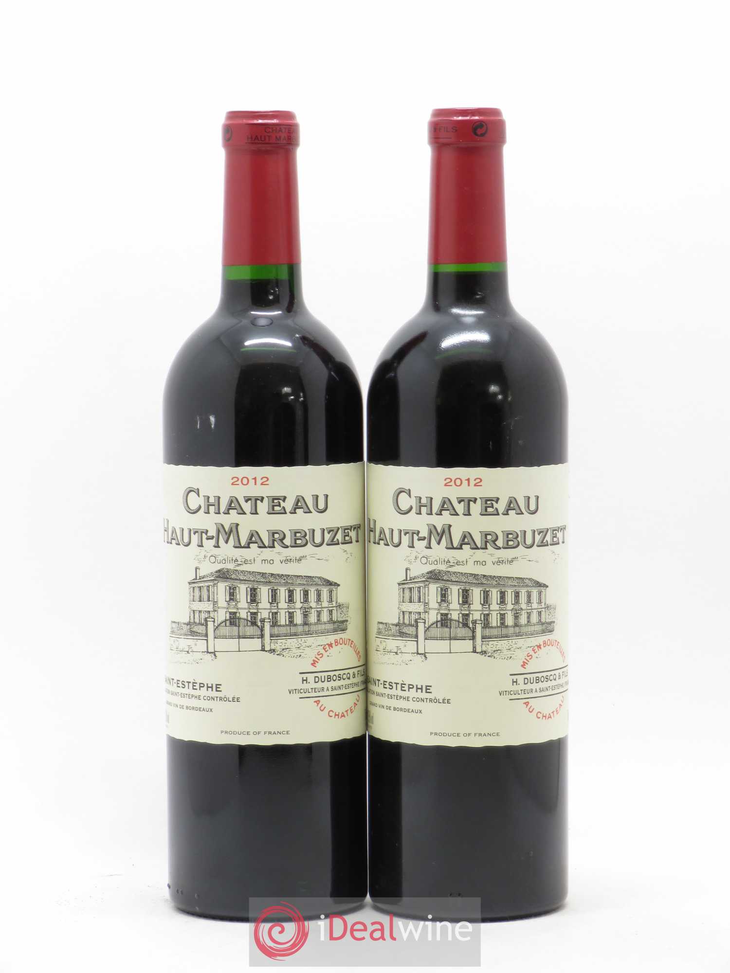 Château Haut Marbuzet 2012 - Lot de 2 bouteilles - 0