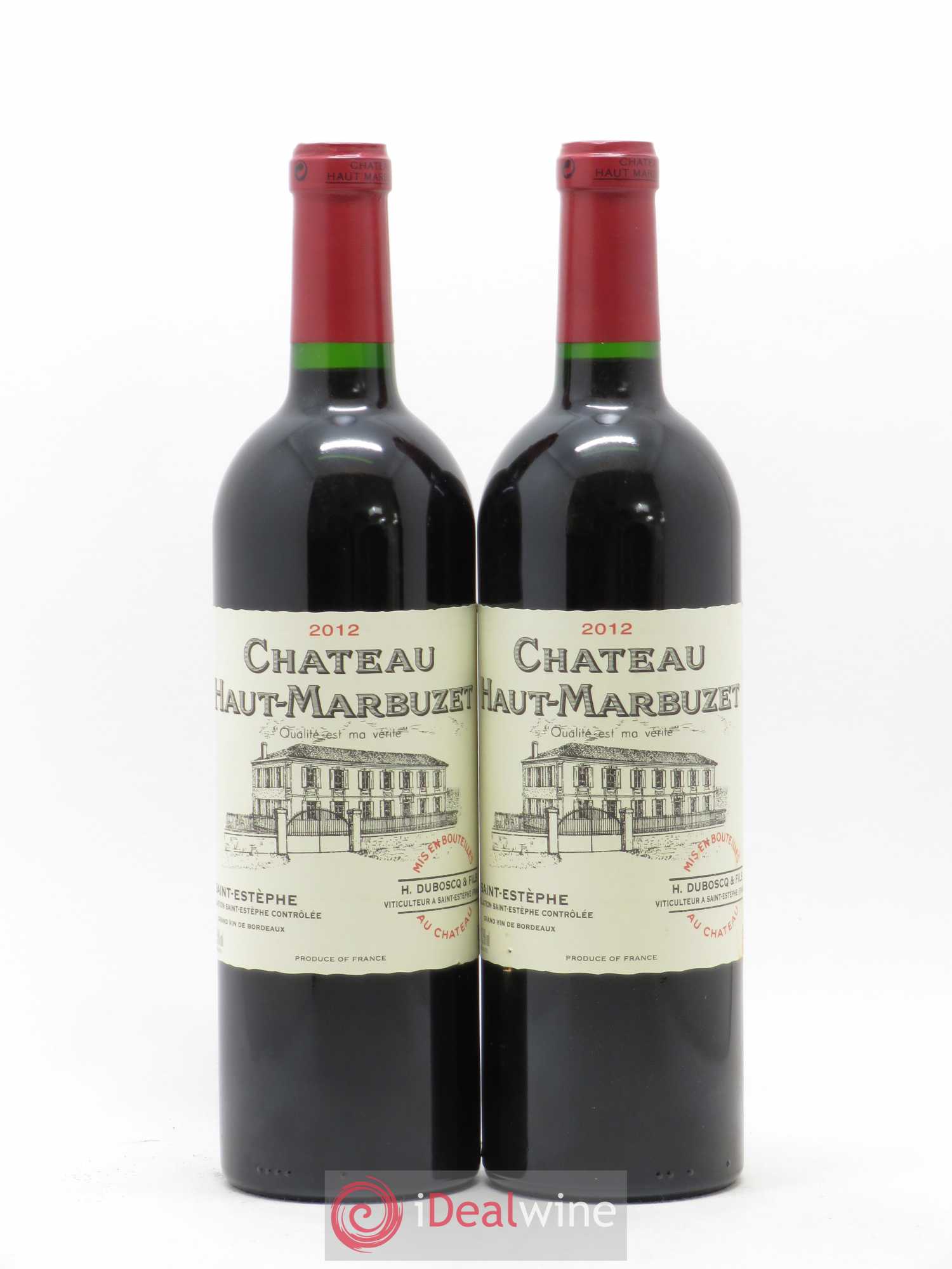 Château Haut Marbuzet 2012 - Lot de 2 bouteilles - 0