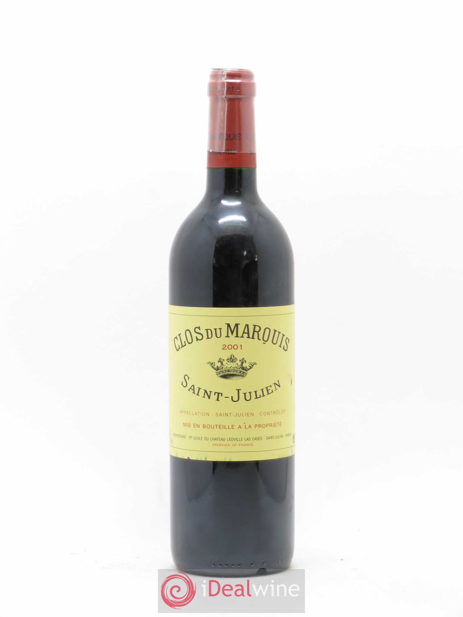 Clos du Marquis 2001 - Lot de 1 bouteille - 0