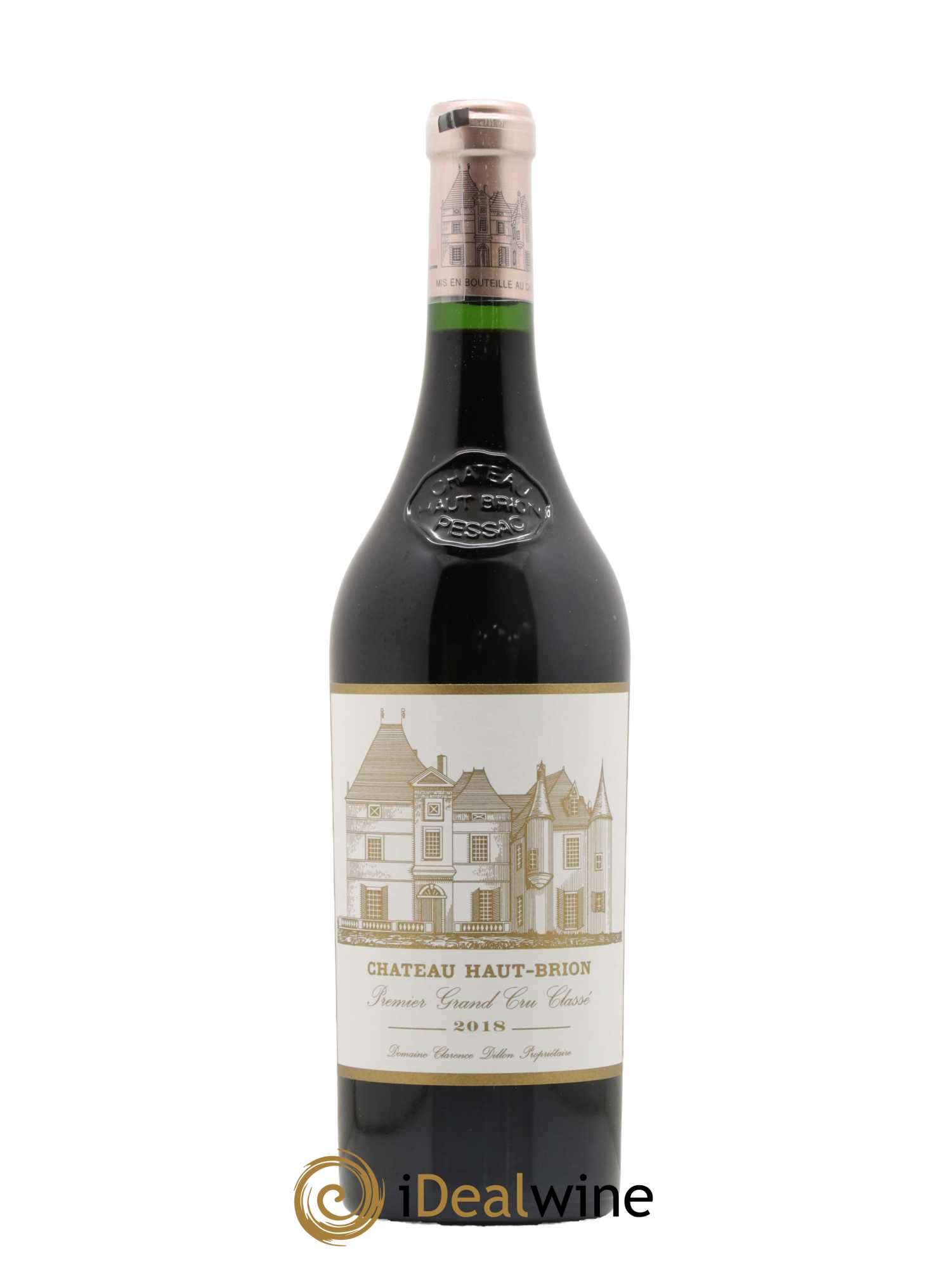 Château Haut Brion 1er Grand Cru Classé 2018 - Lot de 1 bouteille - 0