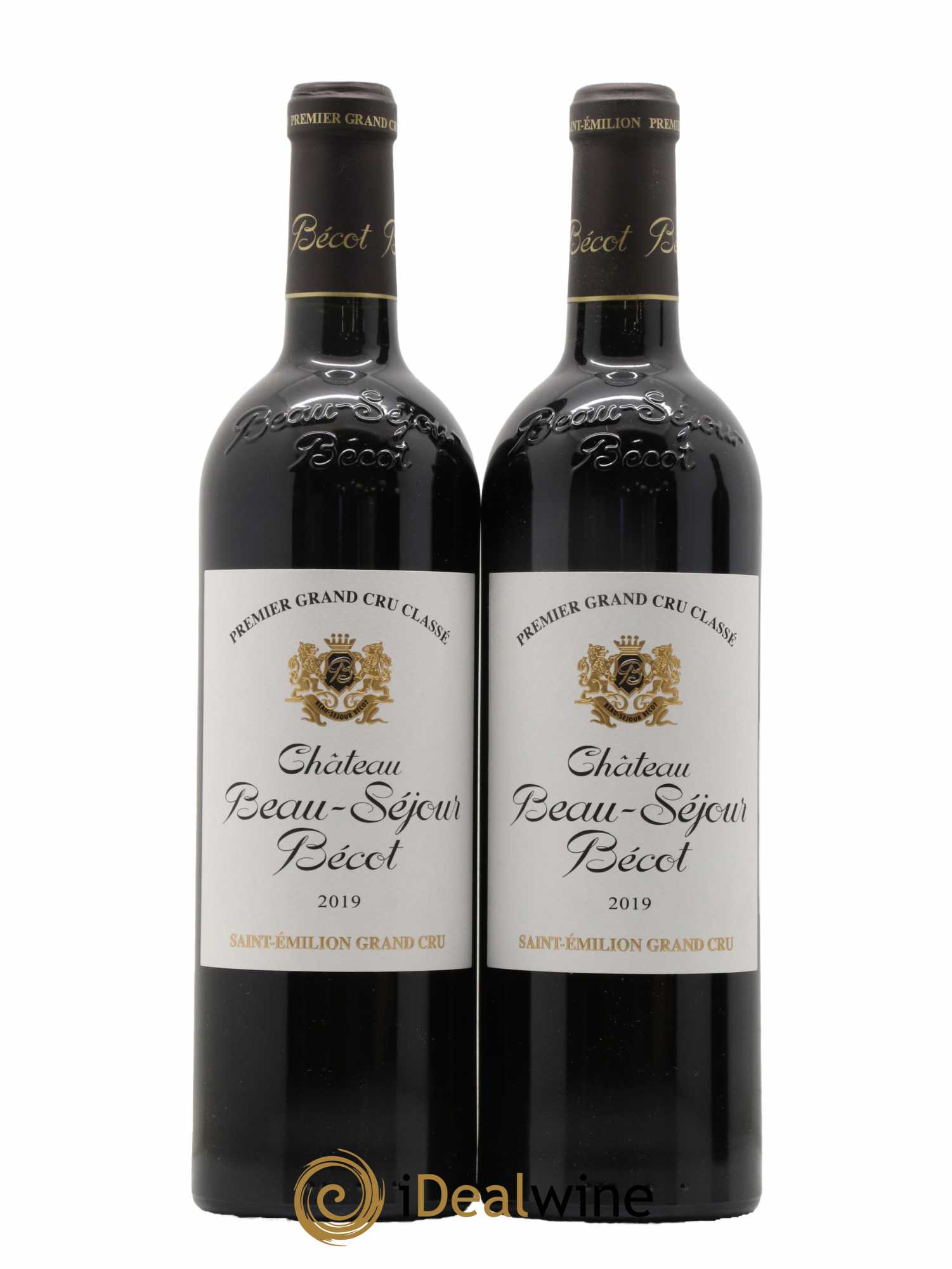 Château Beau-Séjour Bécot 1er Grand Cru Classé B 2019 - Lot de 2 bouteilles - 0