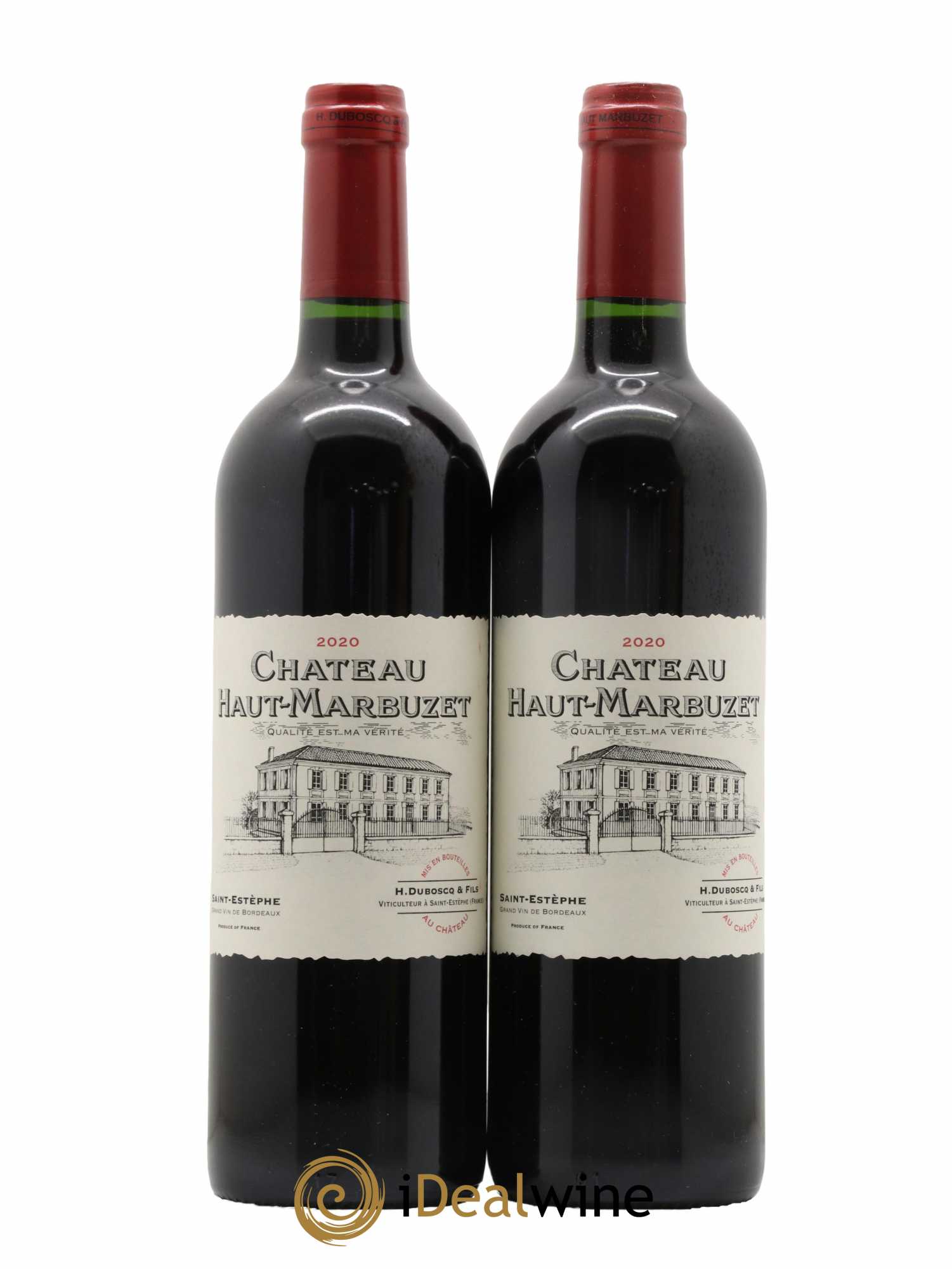 Château Haut Marbuzet 2020 - Lot de 2 bouteilles - 0