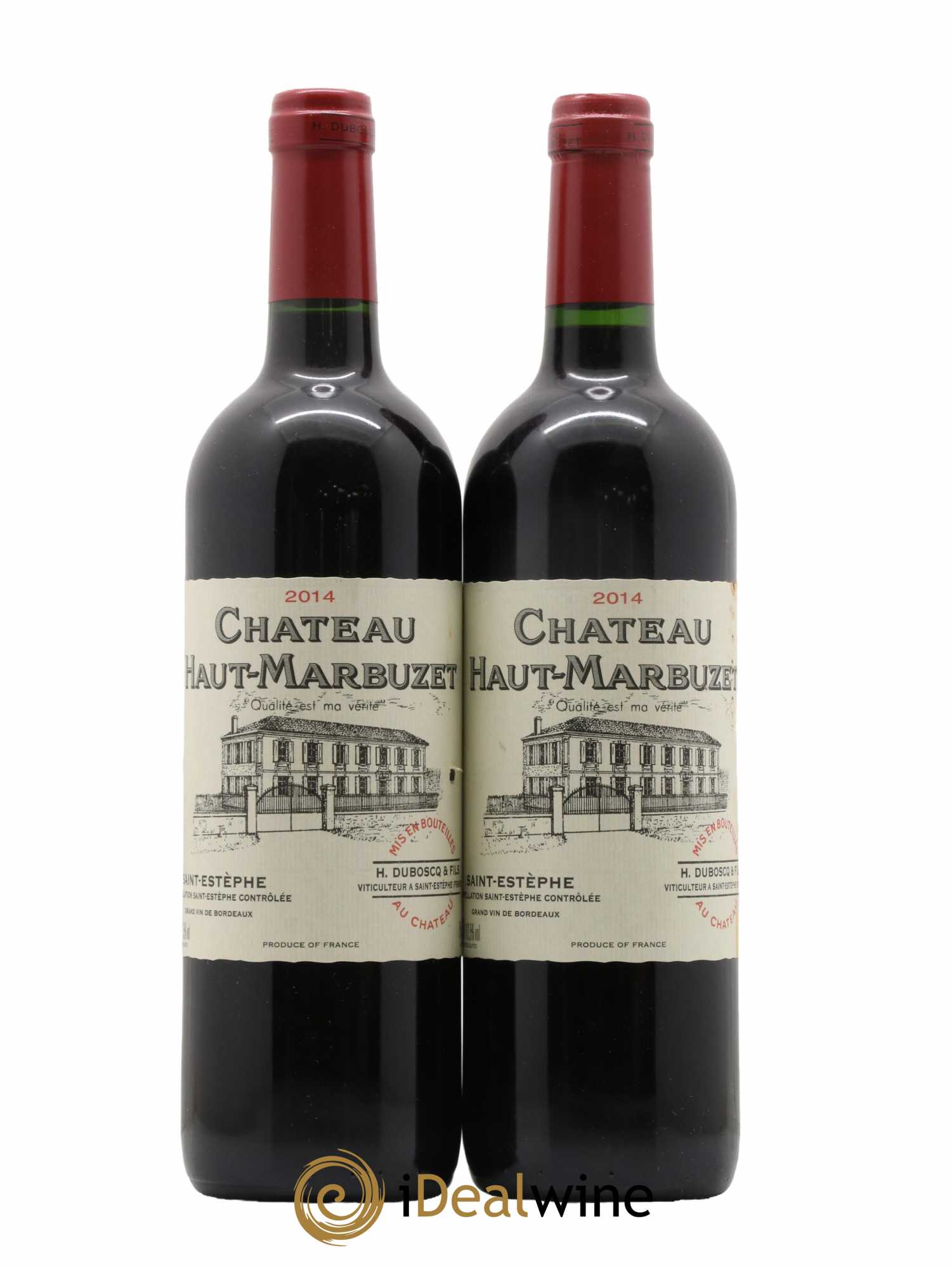 Château Haut Marbuzet 2014 - Lot de 2 bouteilles - 0
